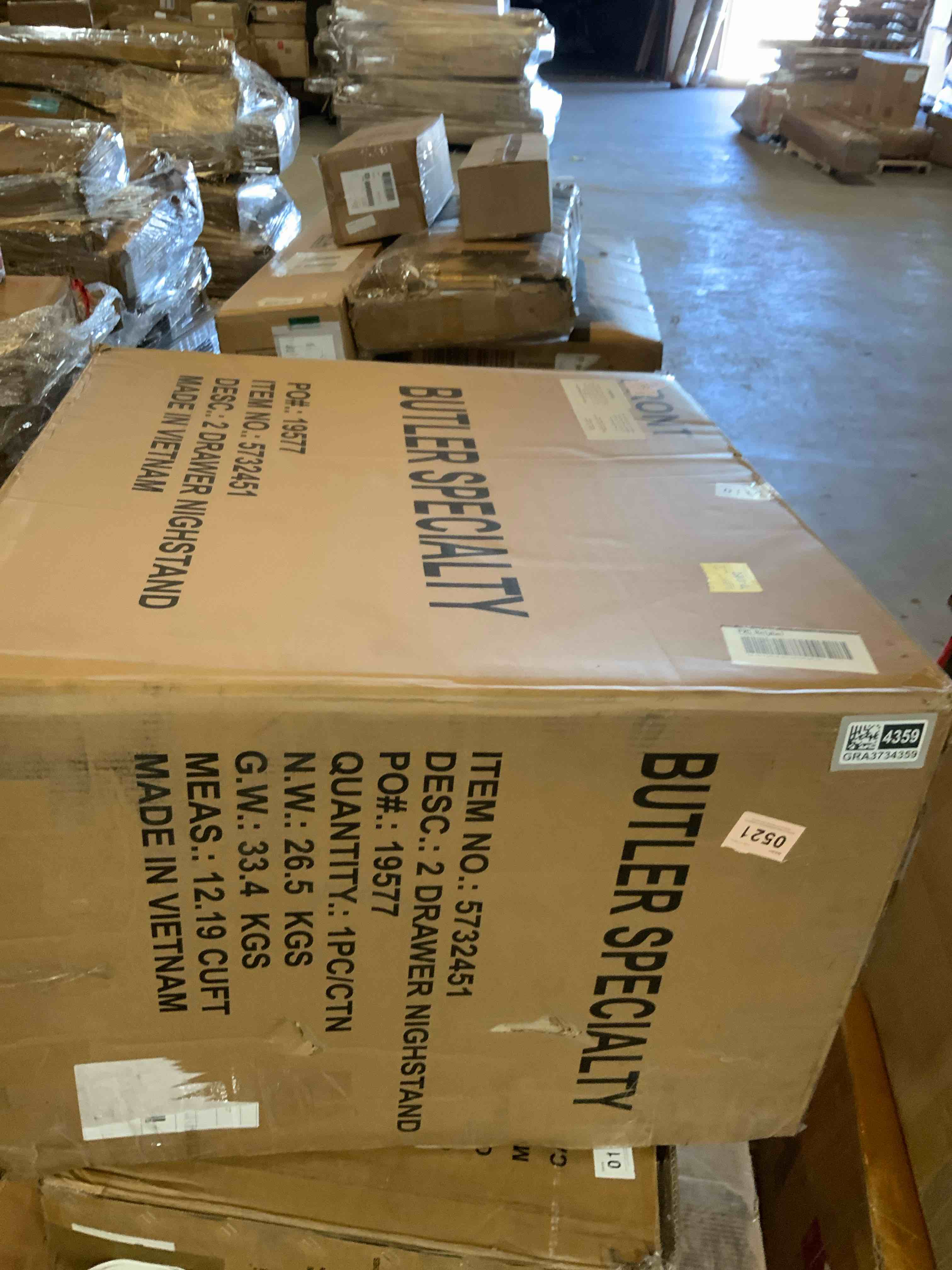 Condition photo showing Good Condition for Celine 28" 2-Drawer Nightstand