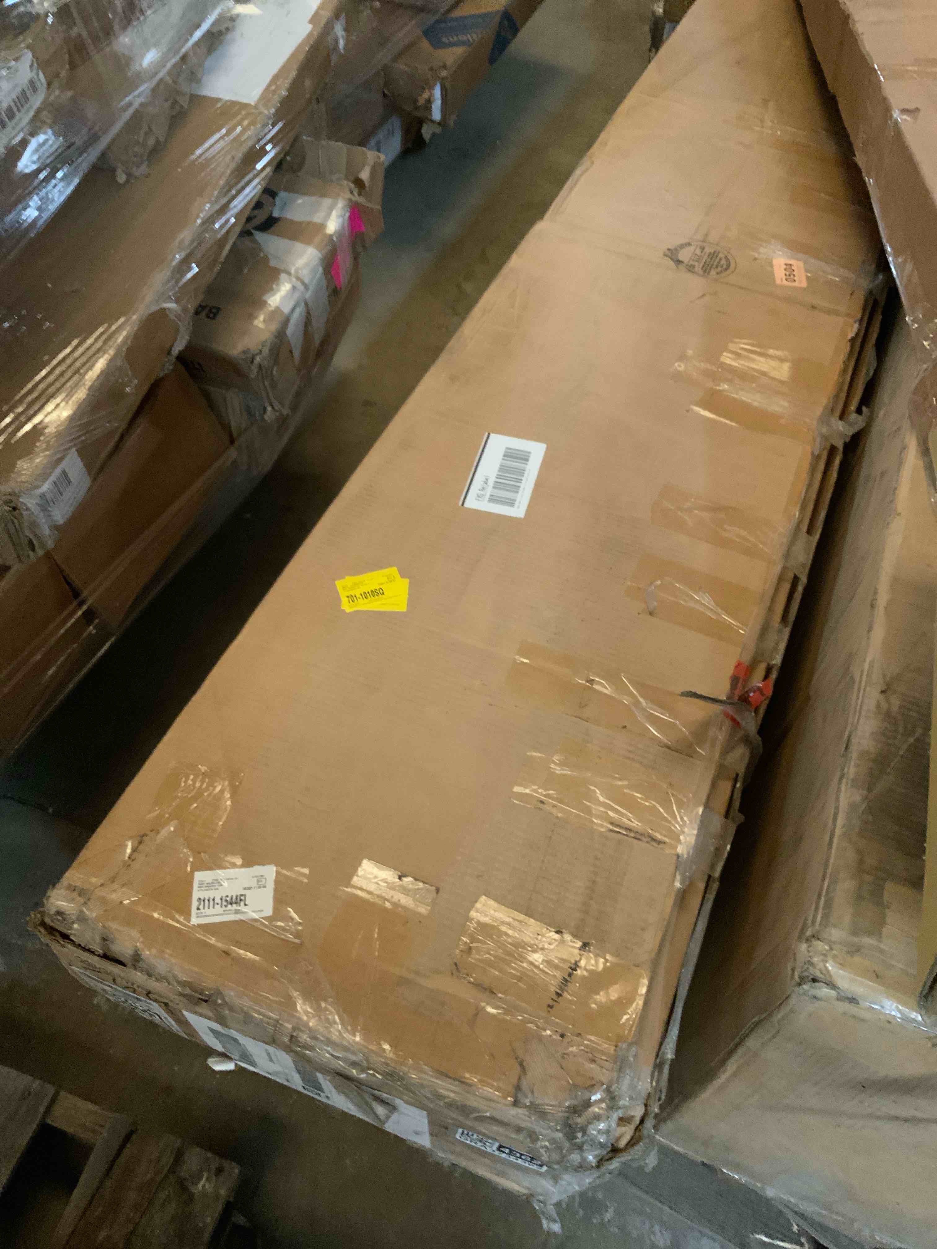 Condition photo showing Good Condition for Harbor Canopy Bed with Upholstered Headboard,