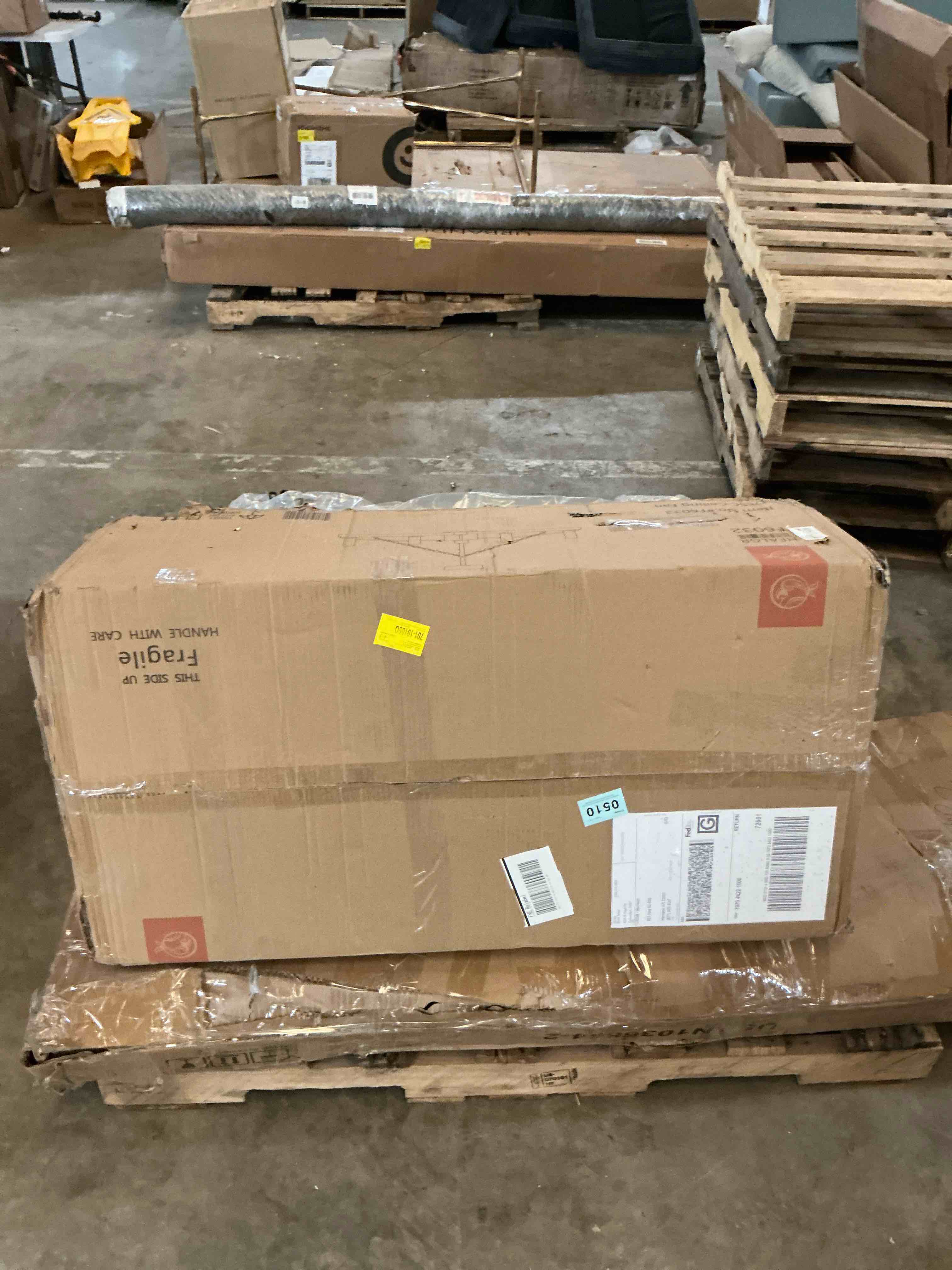 Condition photo showing As Is for Miscellaneous Pallet 