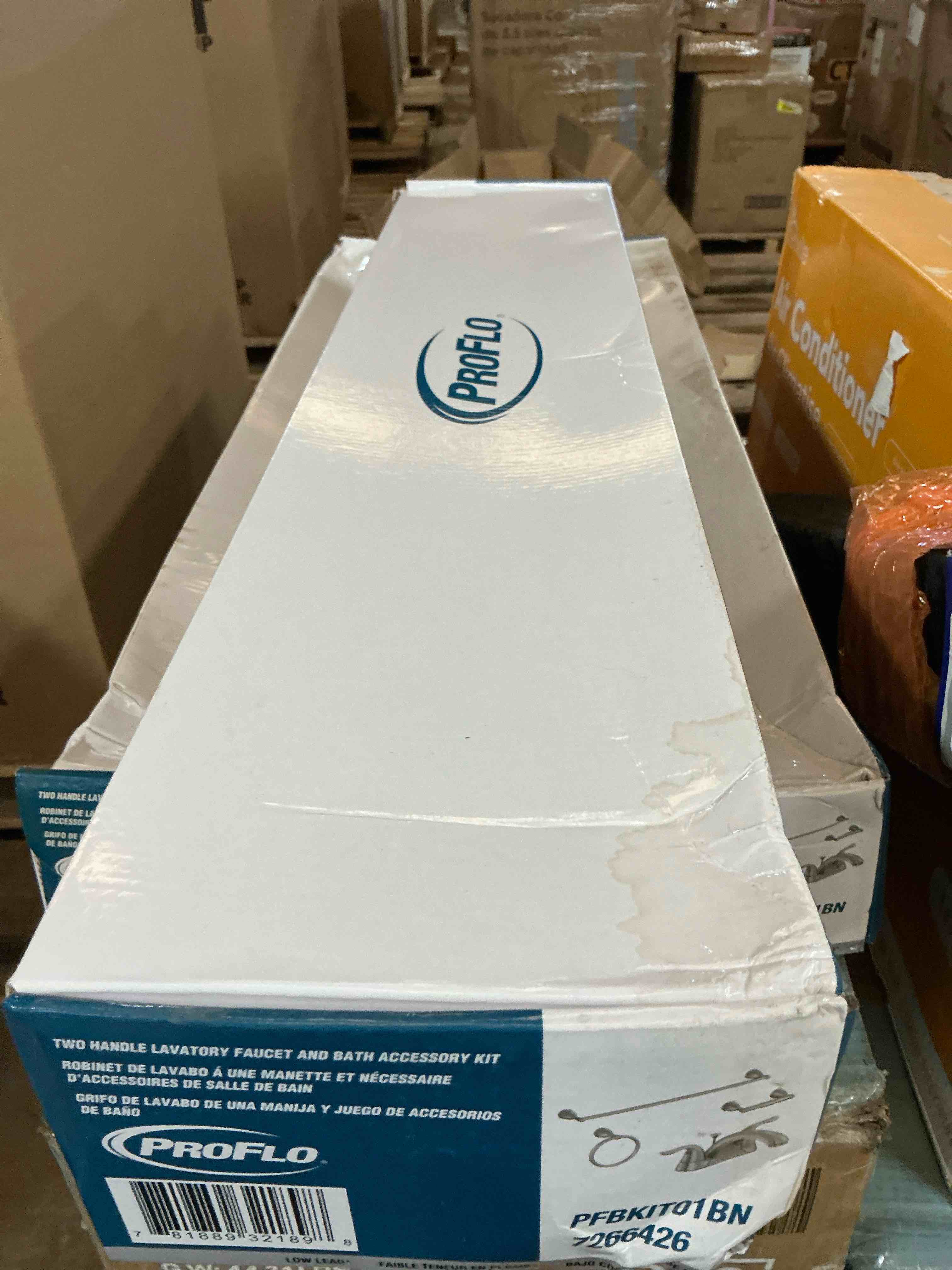 Condition photo showing Good Condition for Proflo Pfbkit01 4 Piece Bathroom Faucet Package - Nickel