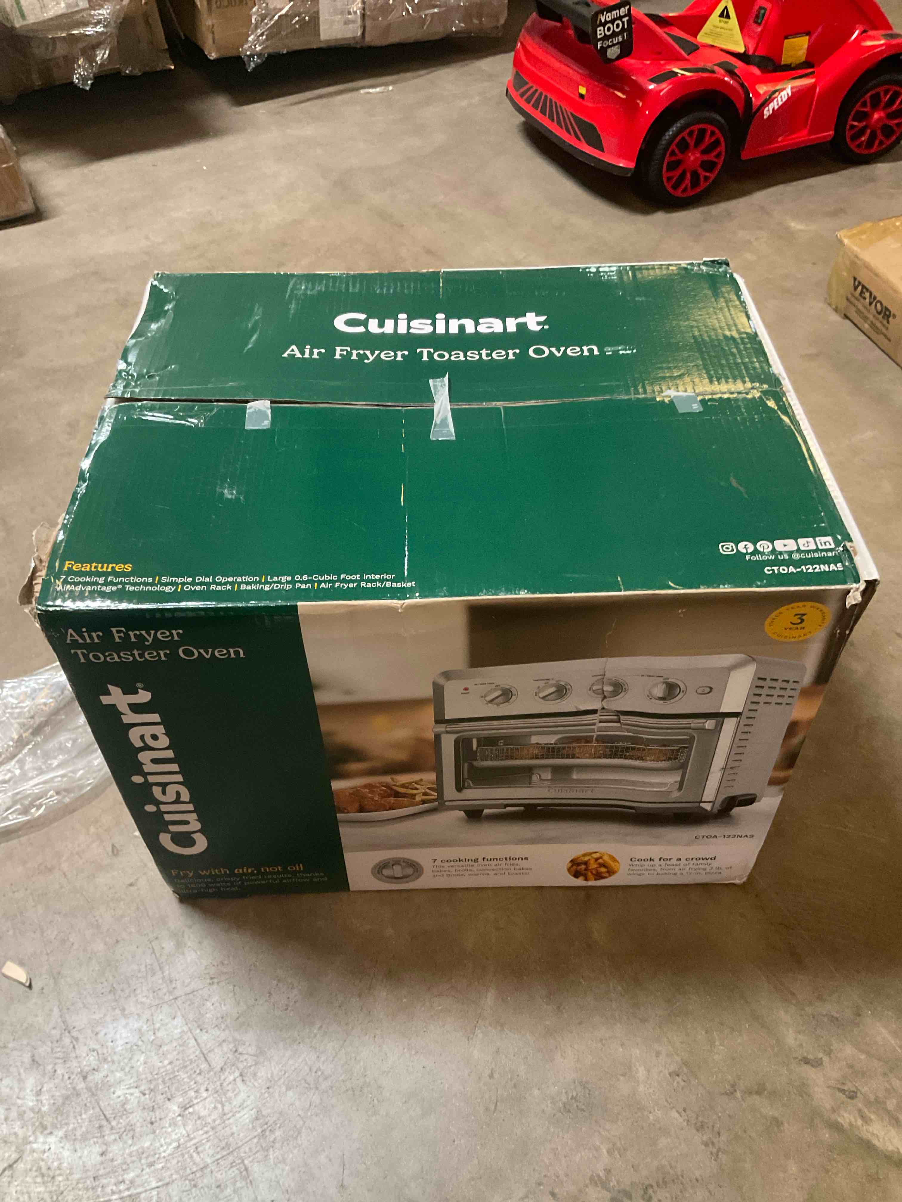 Condition photo showing Good Condition for cuisinart air fryer toaster oven