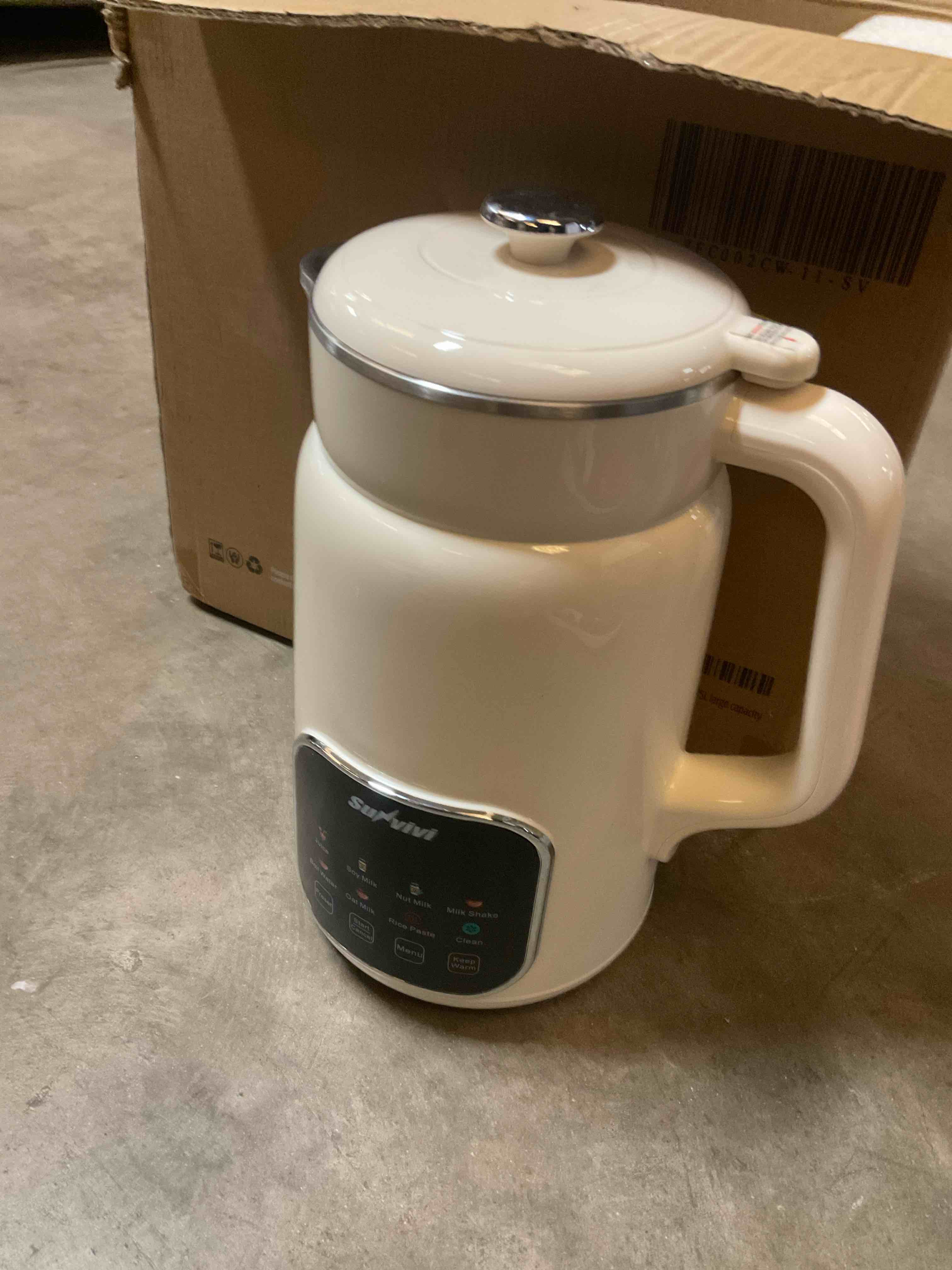 Condition photo showing Good Condition for suvivi nut milk maker