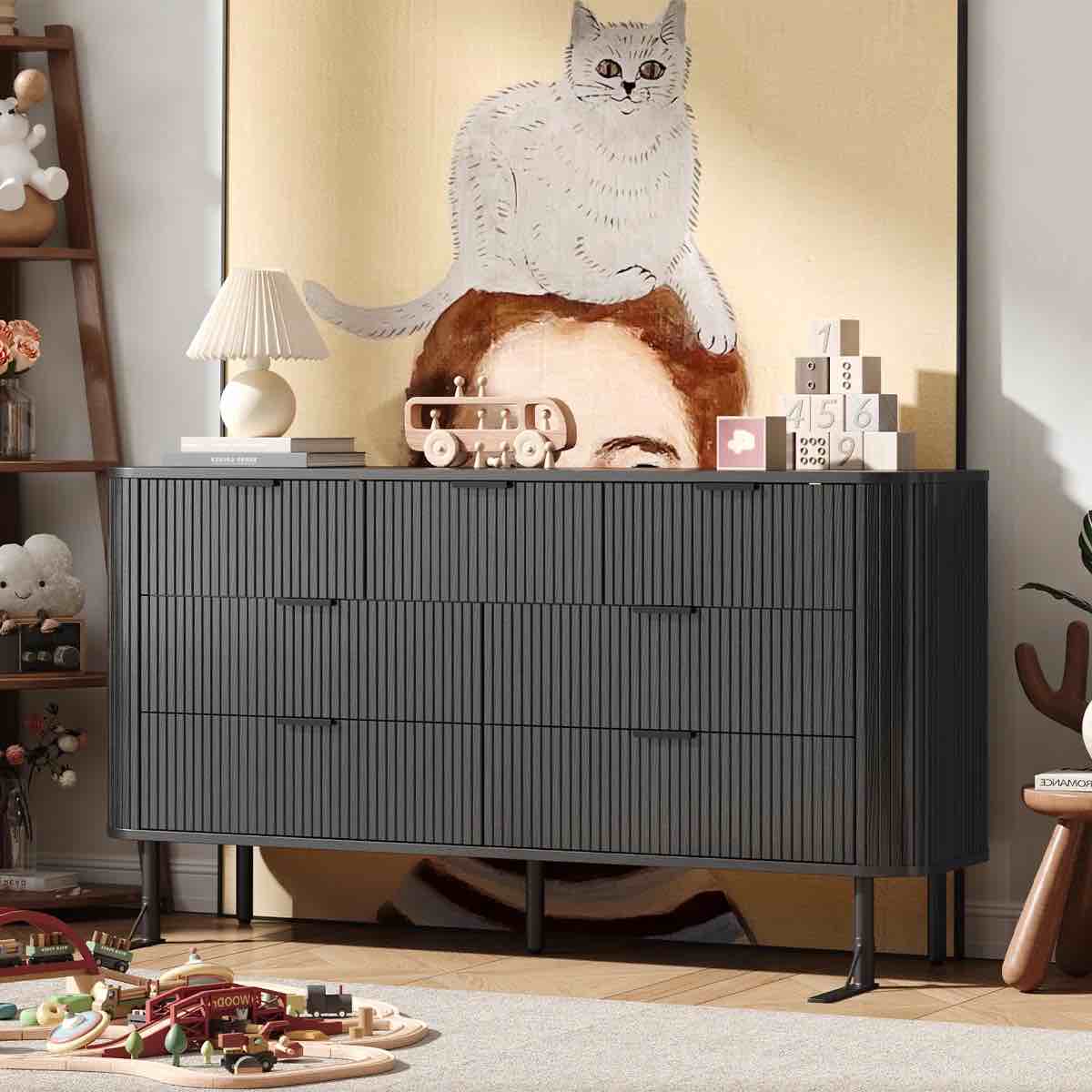 Bridgemont 7 Drawer 60.24" W Double Dresser