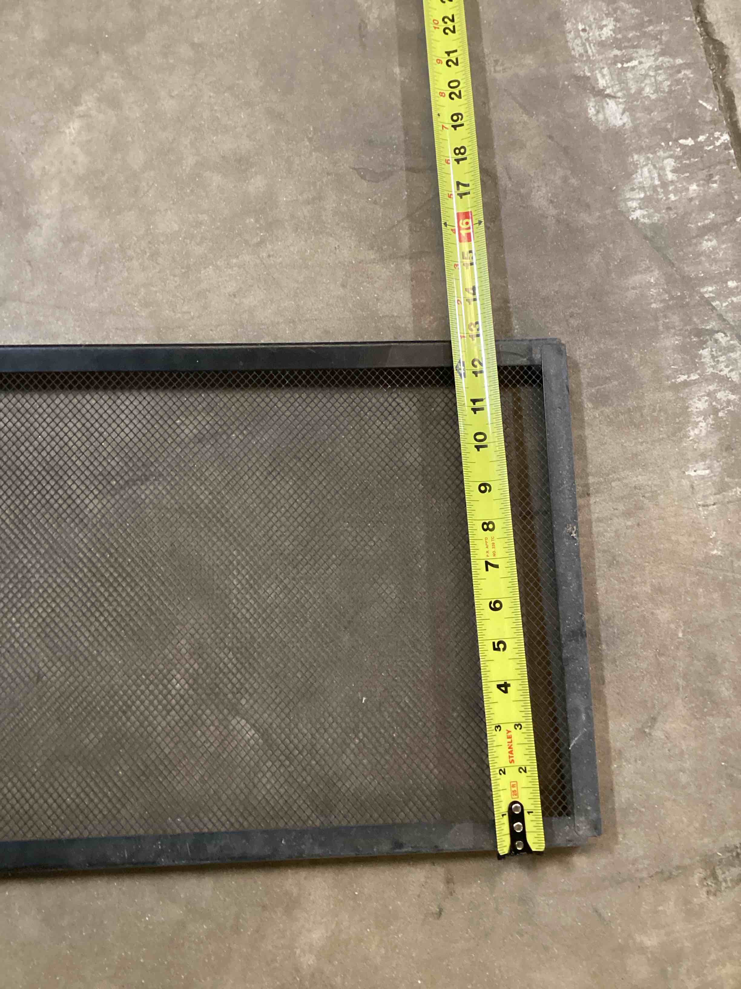 aquarium/terrarium top screen