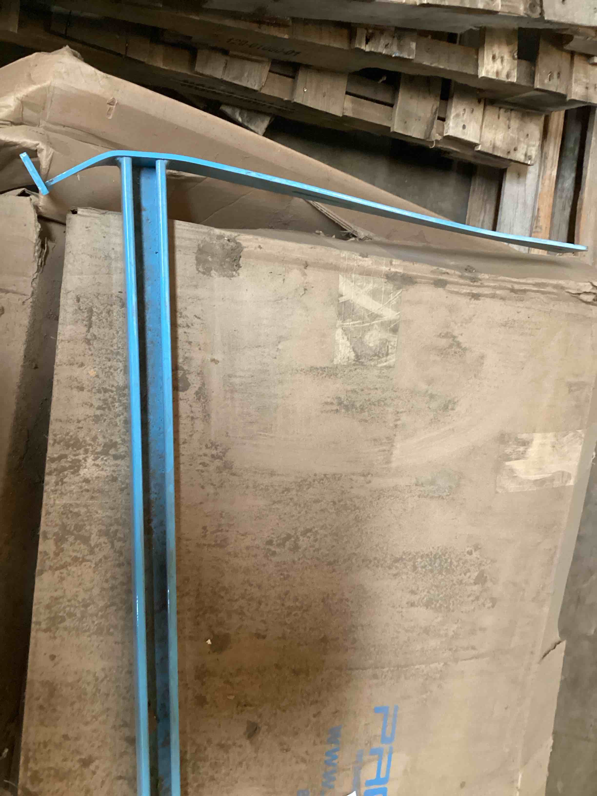 Condition photo showing Good Condition for industrial light fixtures brackets some bent. 