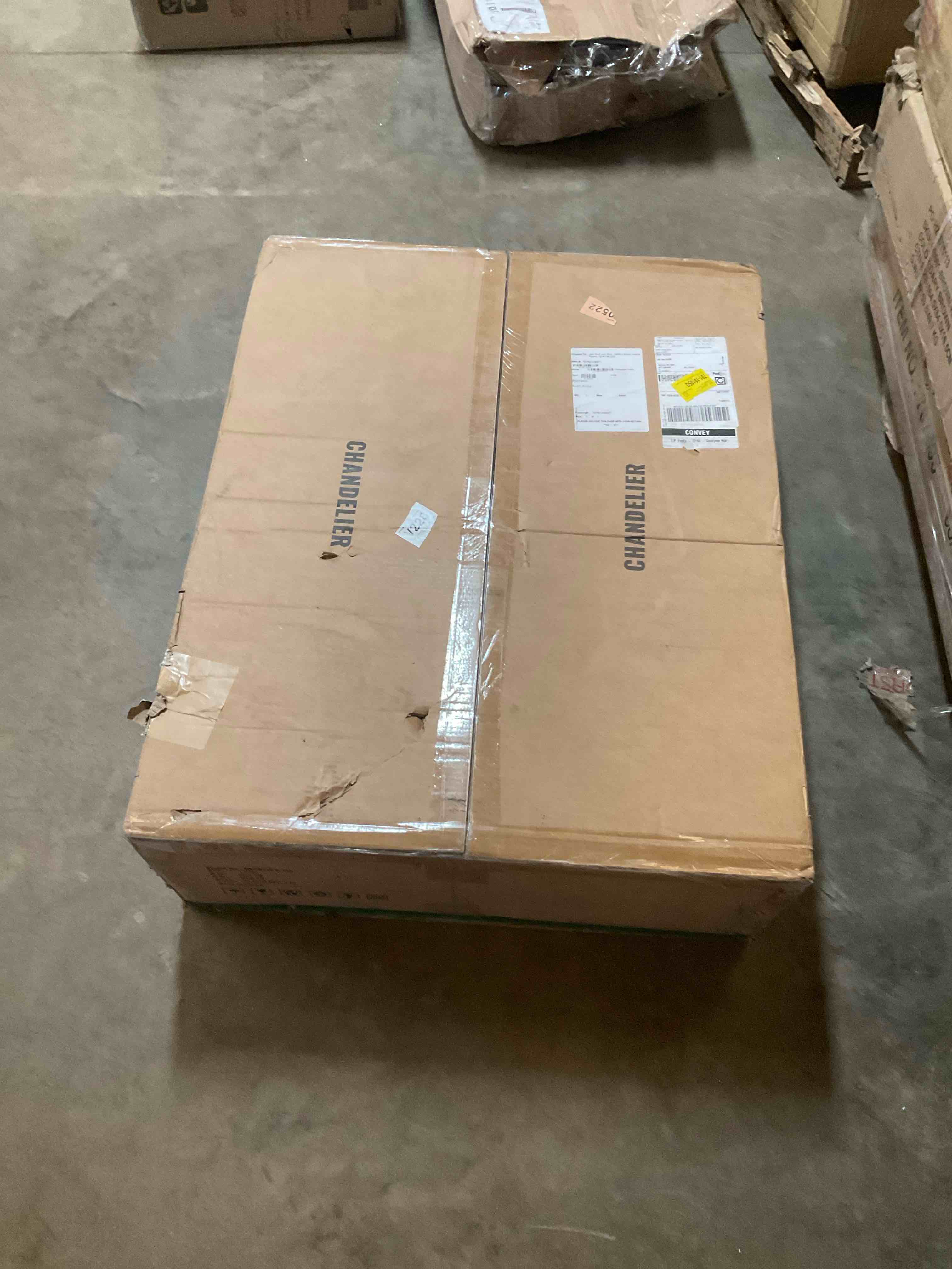 Condition photo showing Good Condition for adelene 35.4" 11-light dimmable sputnik bubble glass chandelier for dining room