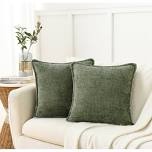 farmhouse pillow covers modern farmhouse square textured stitched edge throw pillow cover