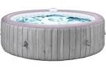 82'' round portable inflatable hot tub w/heating & filters,6 person portable hot tub for home spa