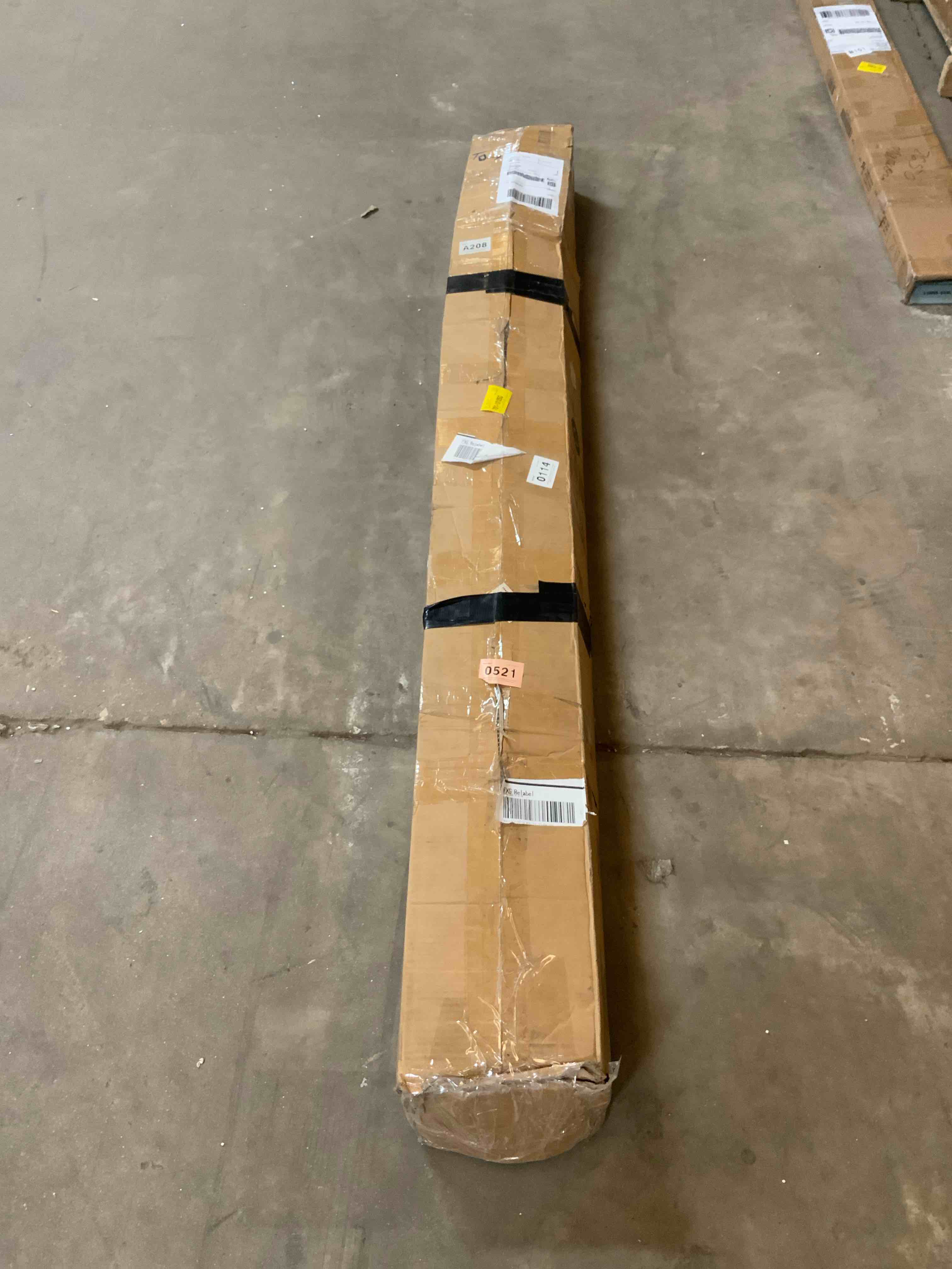 Condition photo showing As Is for 7-tier steel horizontal storage rack,detachable lumber storage rack,load 2000 lbs heavy adjustable pipe rack lumber organizer shelf for garage workshop shed basement