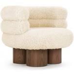 lana upholstered armless chair