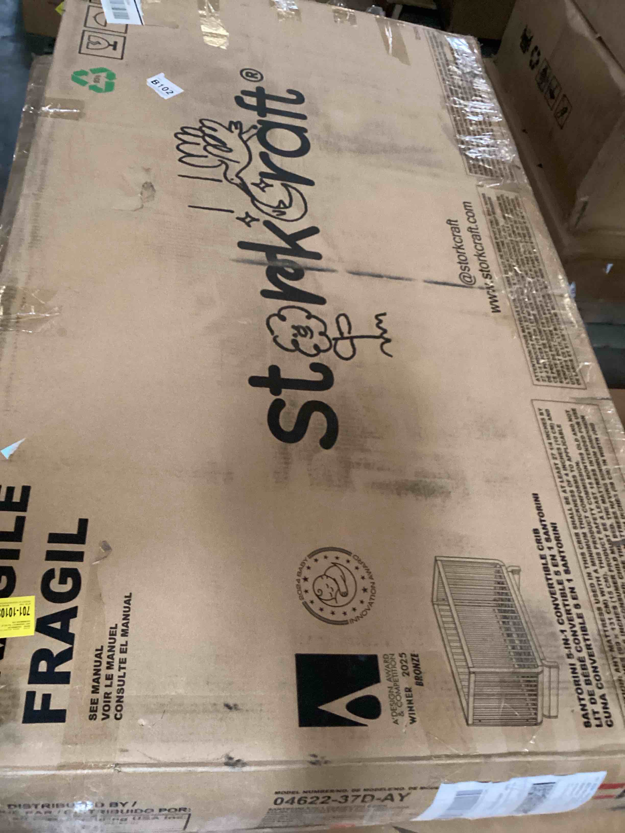 Condition photo showing Good Condition for santorini 5-in-1 convertible crib