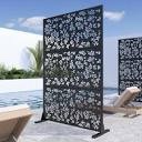 outdoor privacy metal screen