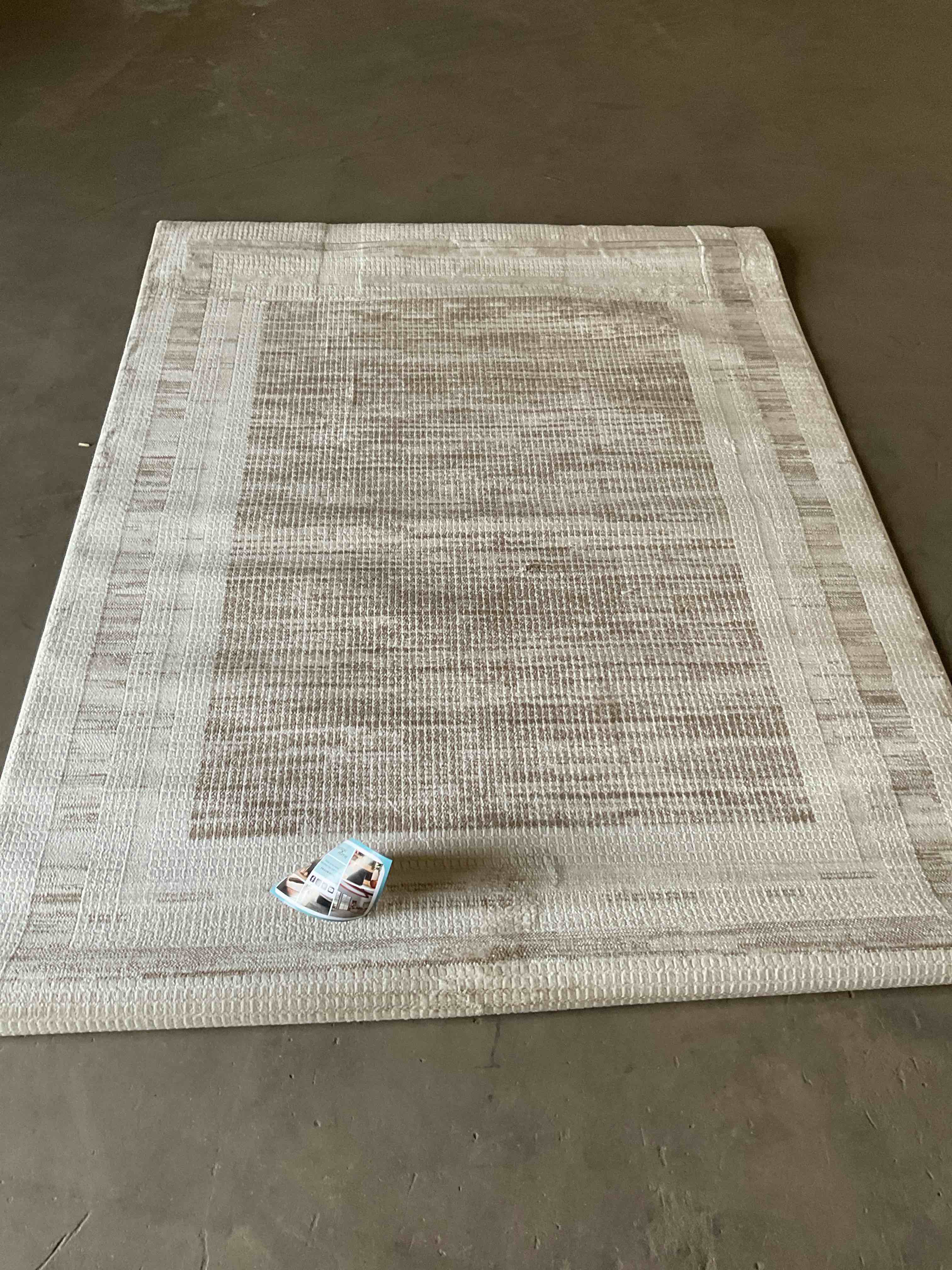 area rug (size in photos)