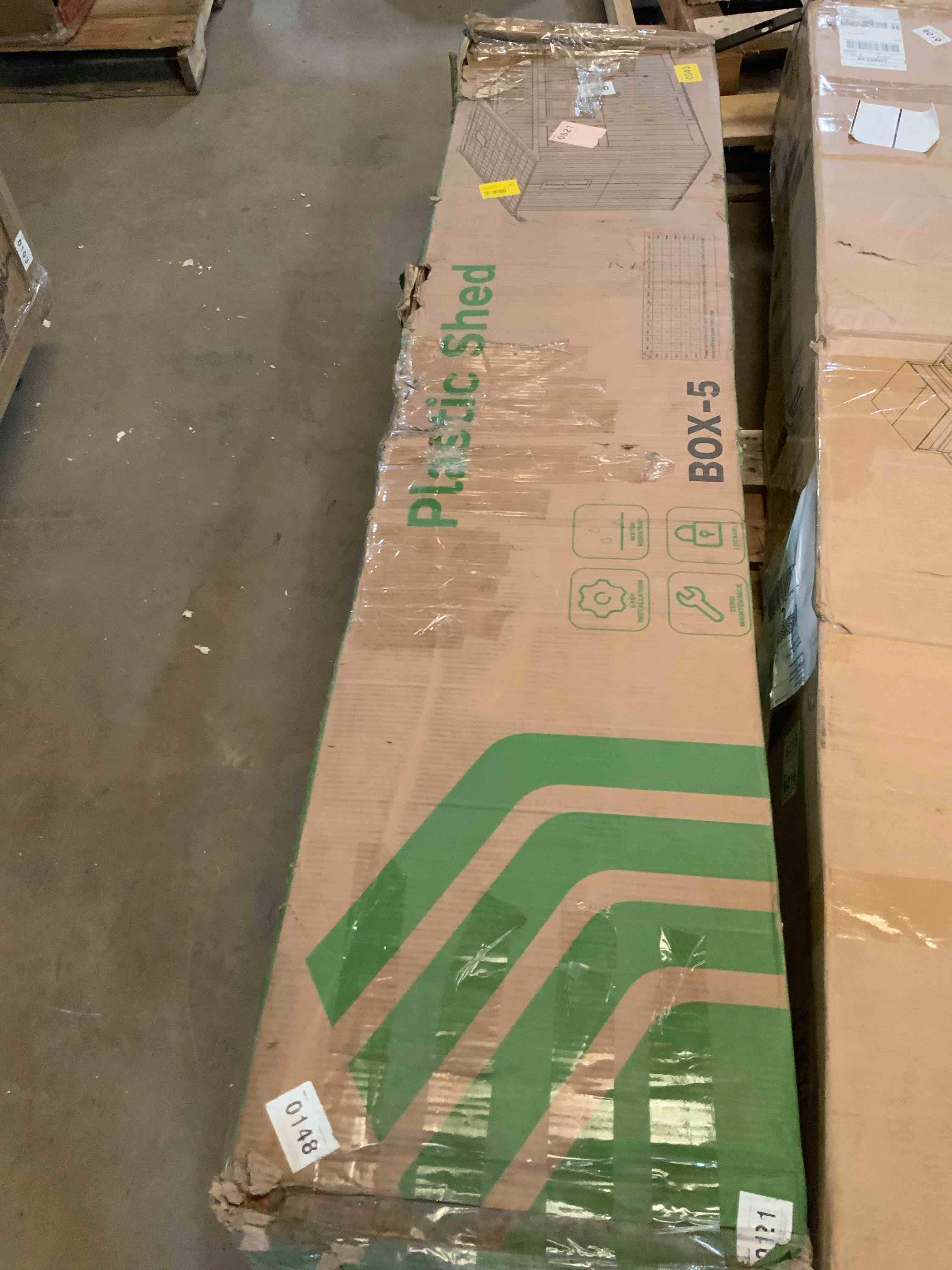 Condition photo showing Good Condition for plastic shed