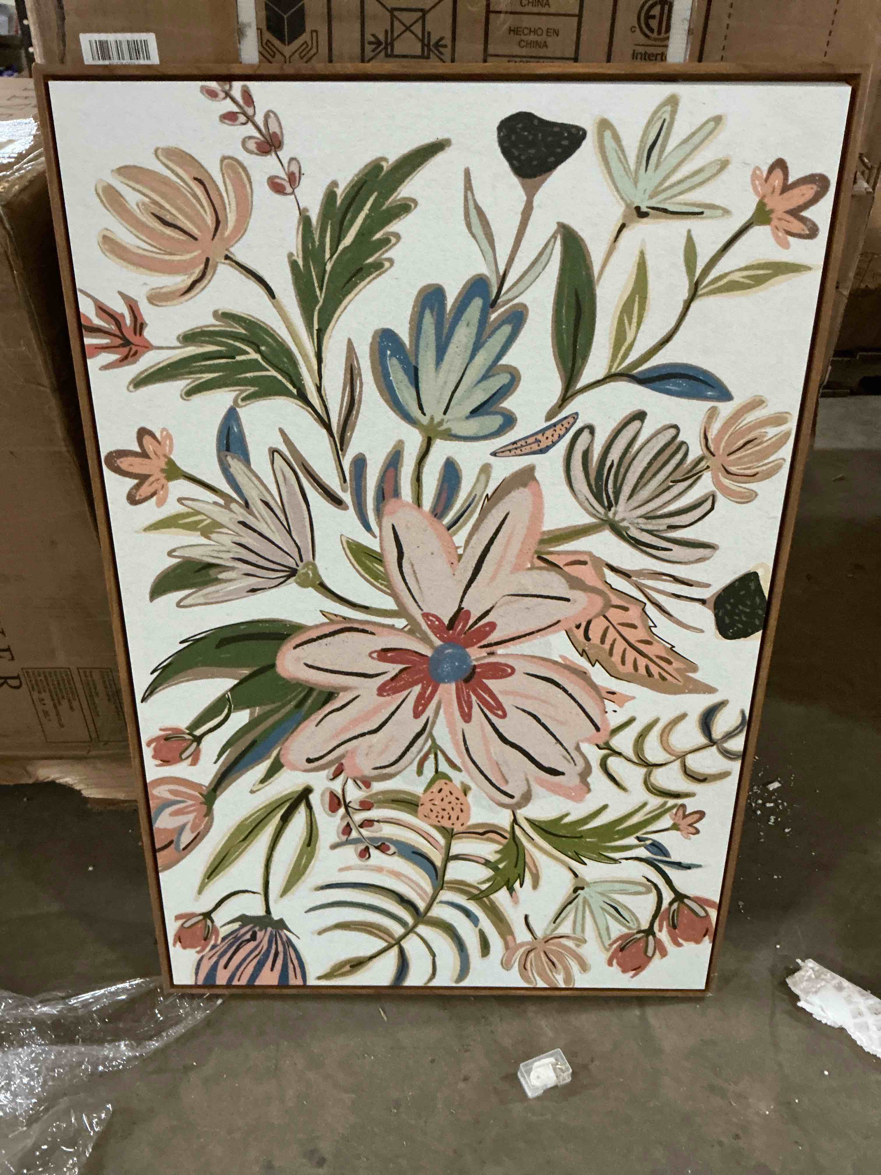 24 x 36 floral wall art