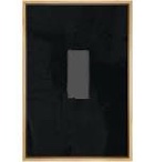 Condition photo showing Good Condition for minimal landscape black geometric color field gray square abstract shapes minimalism contemporary nordic wall decor