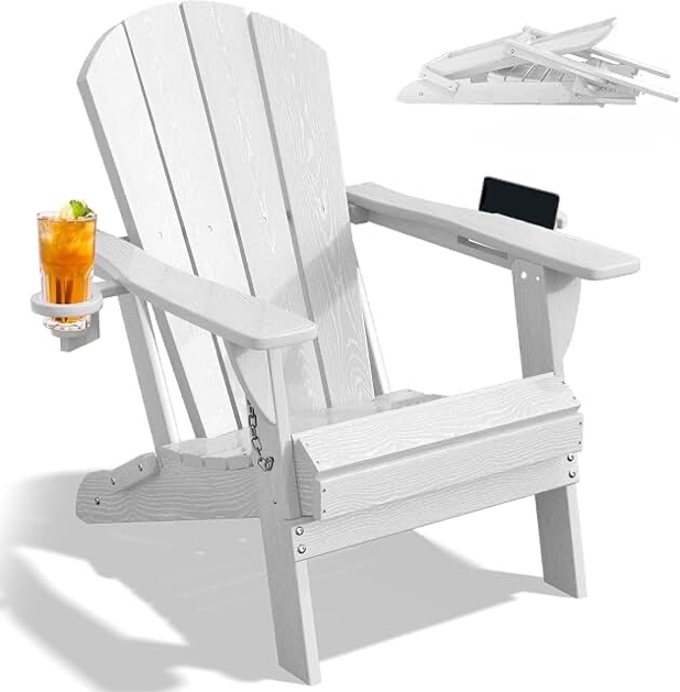 MALIBU ADIRONDACK CHAIR WHITE