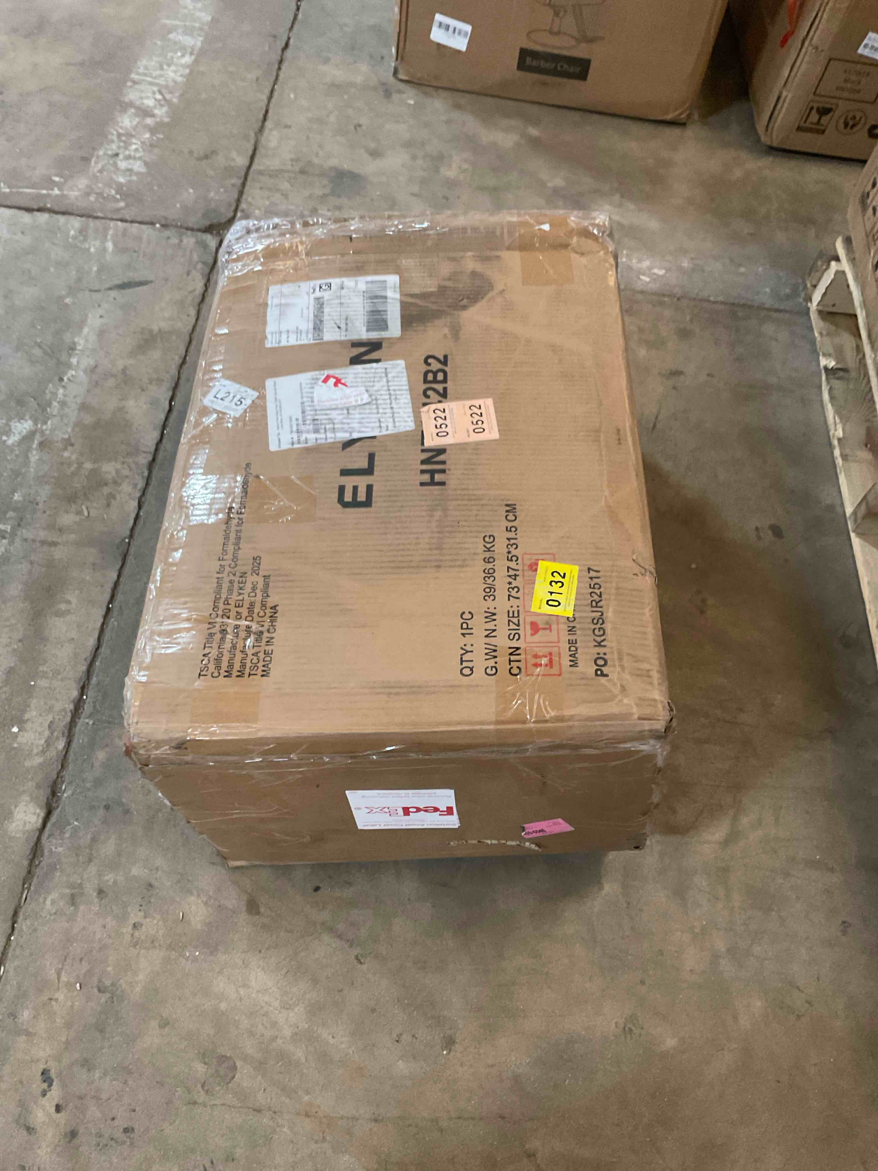 Condition photo showing Good Condition for 23.6" w 2-drawer nightstand with charging station and led lighting