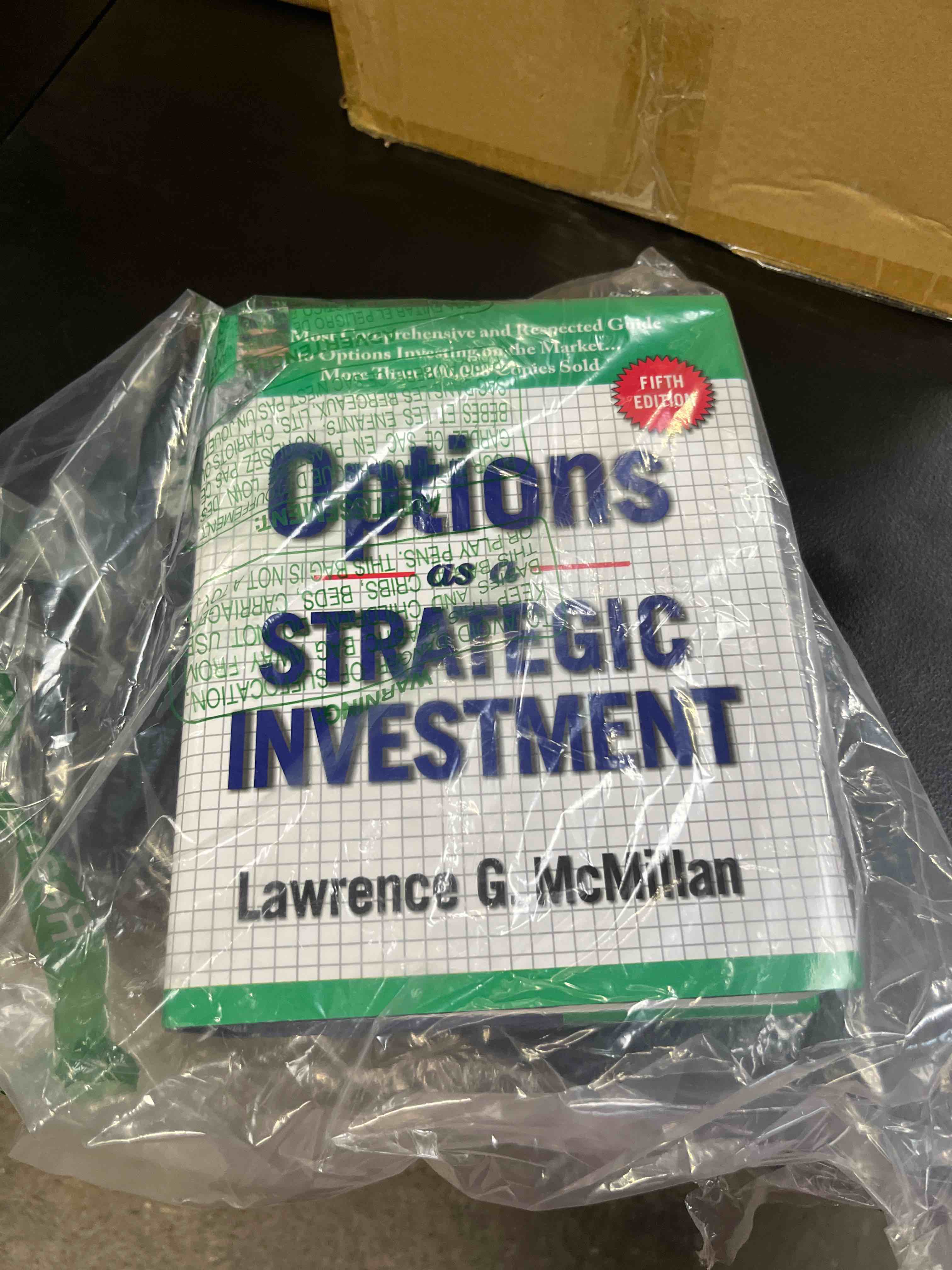Options as a Strategic Investment: Fifth Edition