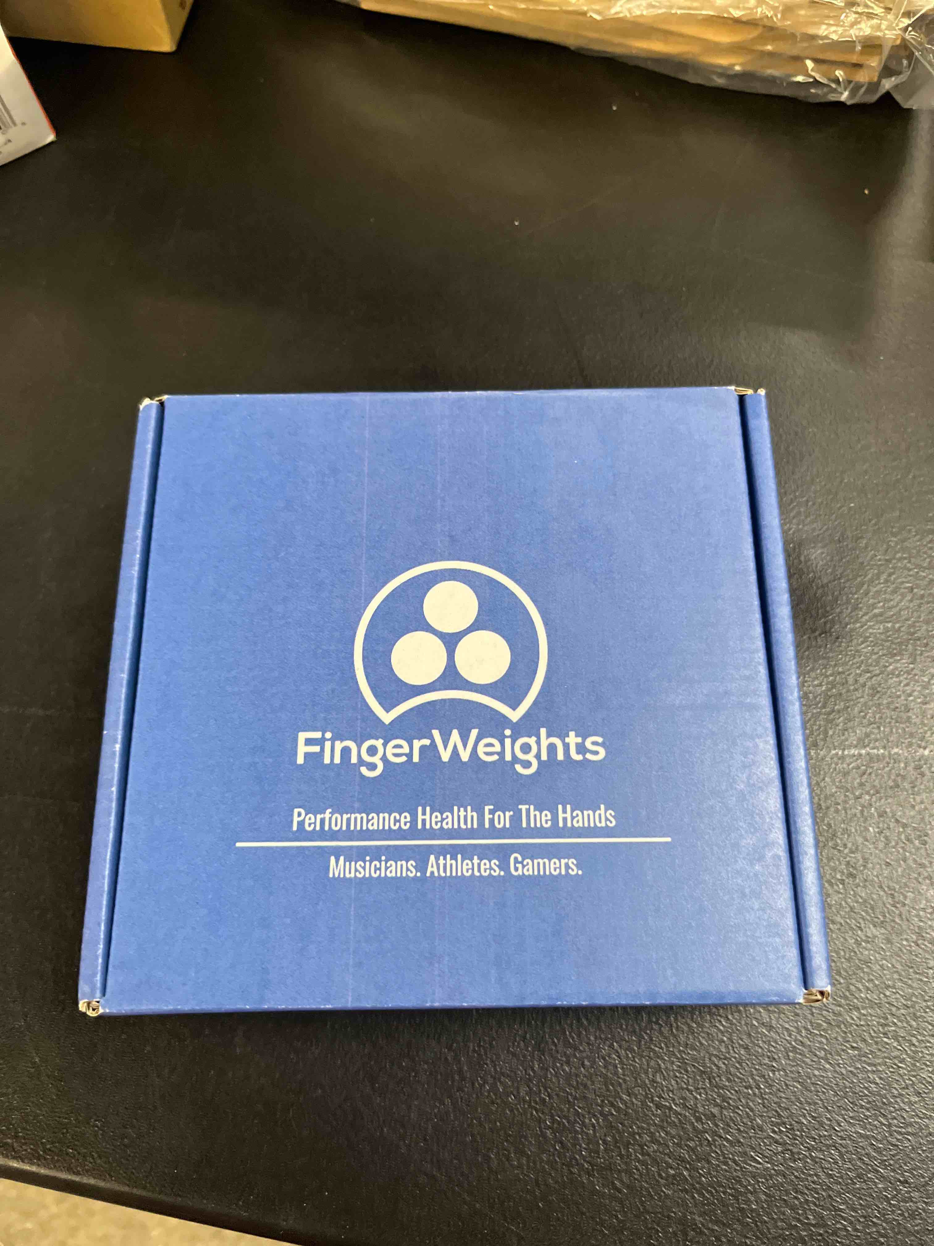 Condition photo showing Good Condition for g2 hand exerciser – adjustable finger strengthener for musicians, athletes & rehab black 5-set