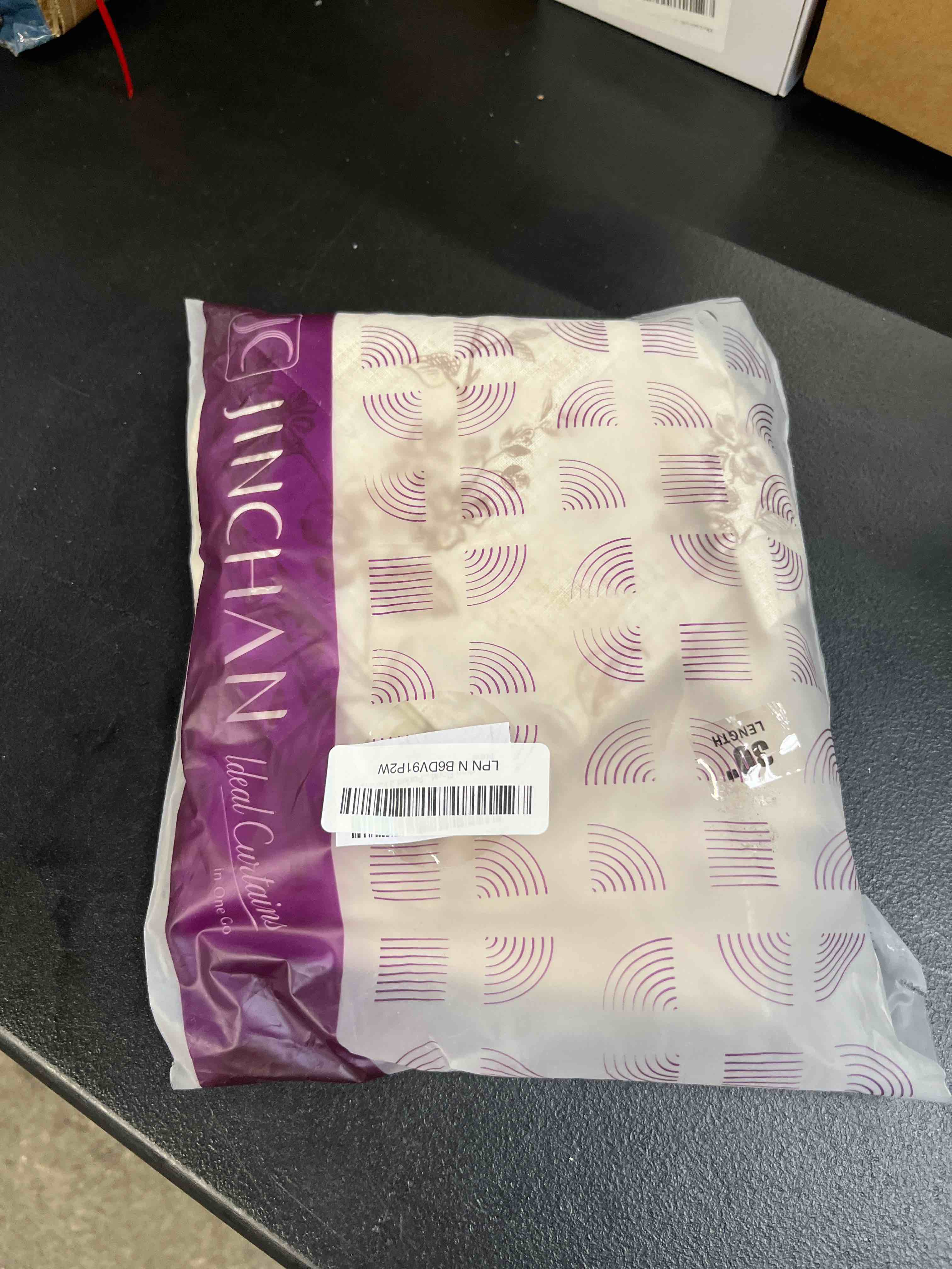 Condition photo showing Good Condition for jinchan floral kitchen curtains 30 inch linen tier curtains farmhouse cafe half window drapes over sink light filtering taupe on beige for living room laundry rv rod pocket 2 panels 26"w x 30"l (pack of 2) alisa taupe on linen