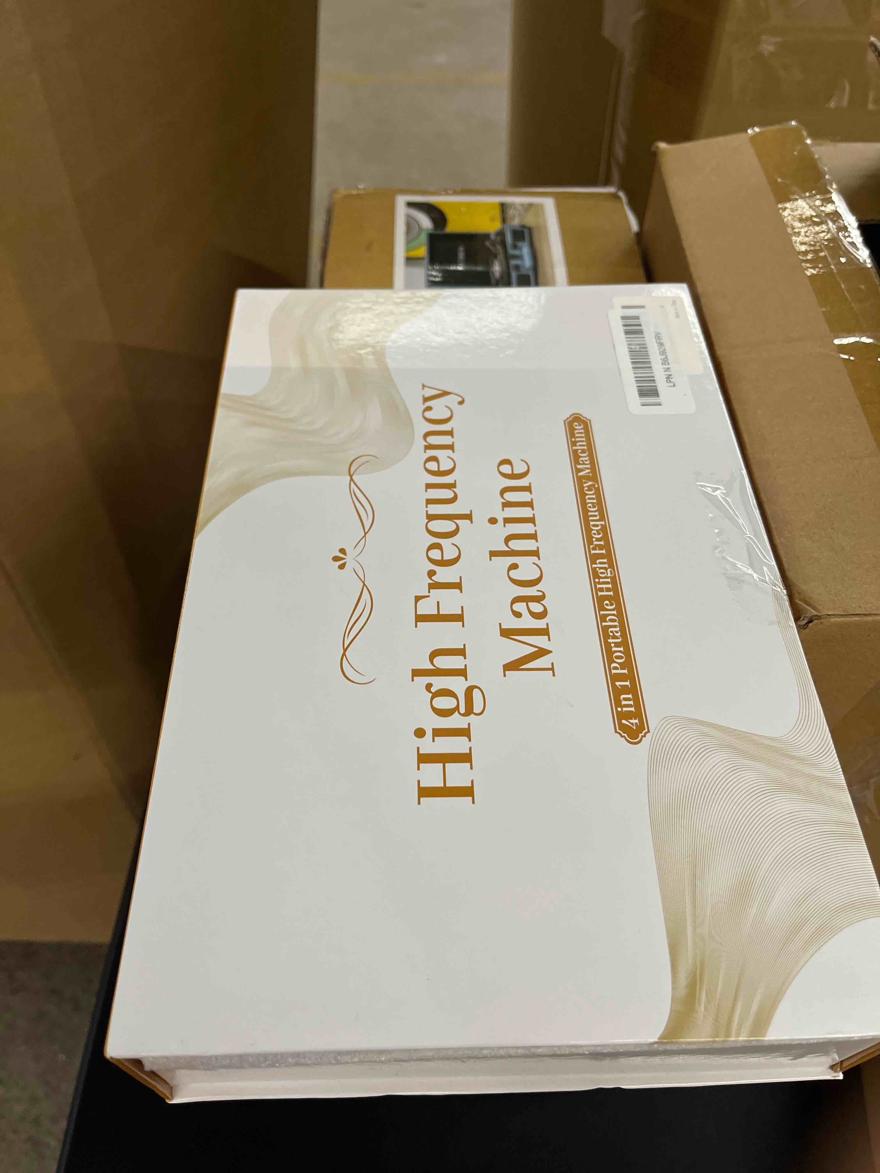 Condition photo showing Good Condition for high frequency facial wand,portable handheld high-frequency facial with 4 argon sticks - violet (4 violet tubes)