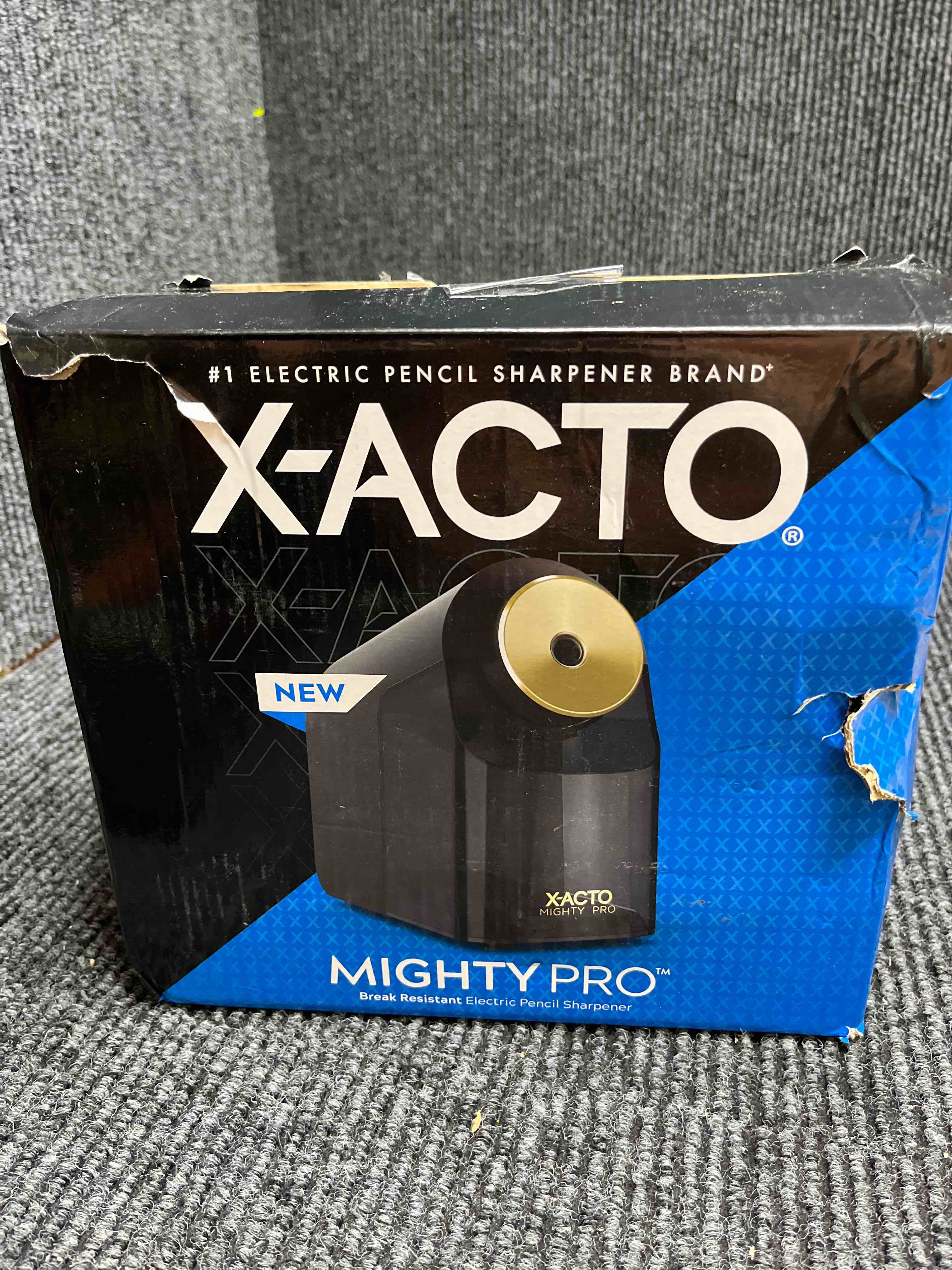 Condition photo showing Good Condition for x-acto mighty pro electric pencil sharpener, black, 1 count - back to school, teacher, classroom supplies