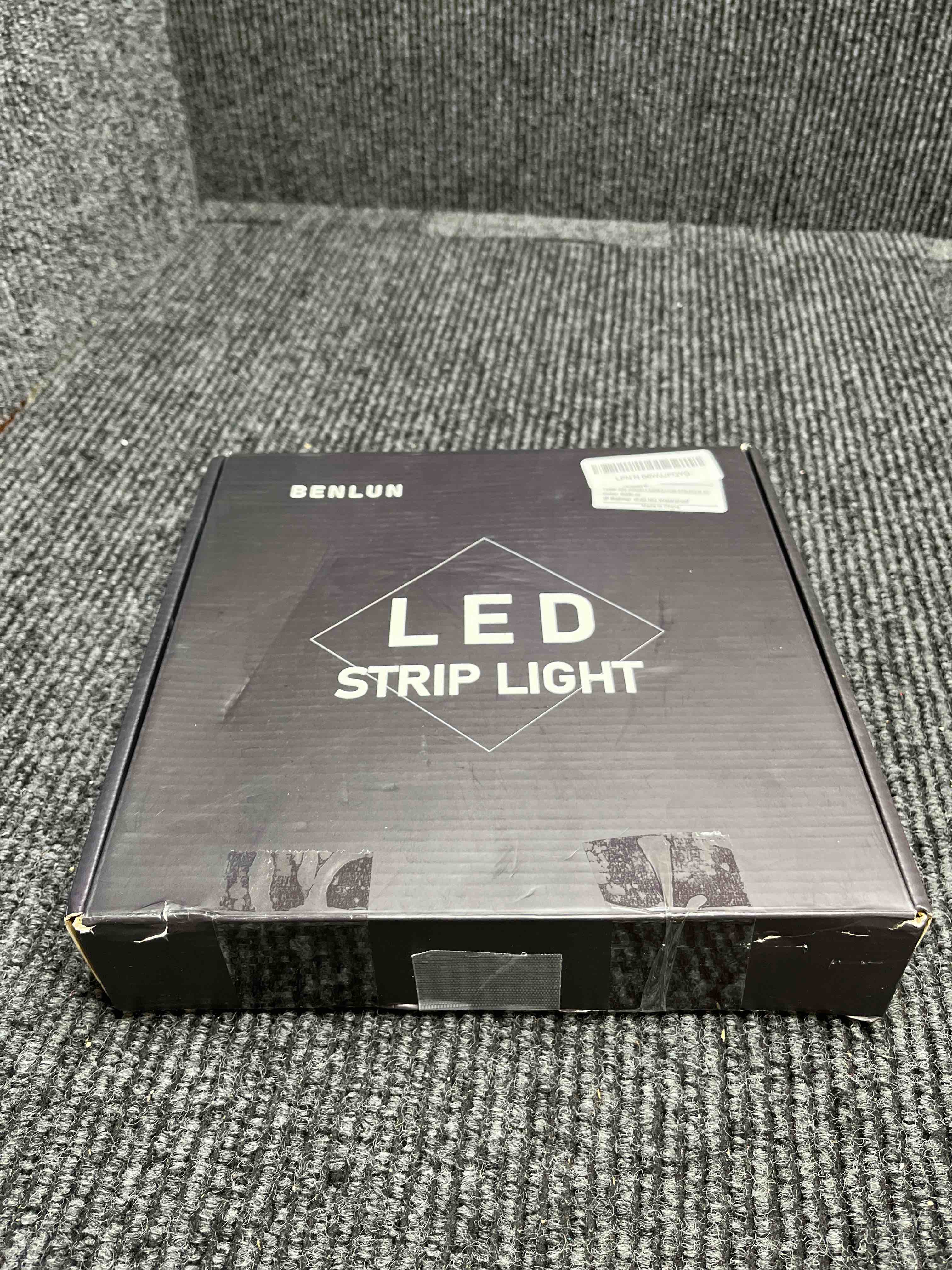 Condition photo showing Good Condition for 24v ws2811 rgb+ic cob led strip lights 65.6ft (2 rolls of 32.8ft), chasing led light strip with 338 remote controller models and power supply for bedroom, living room, gaming, parties
