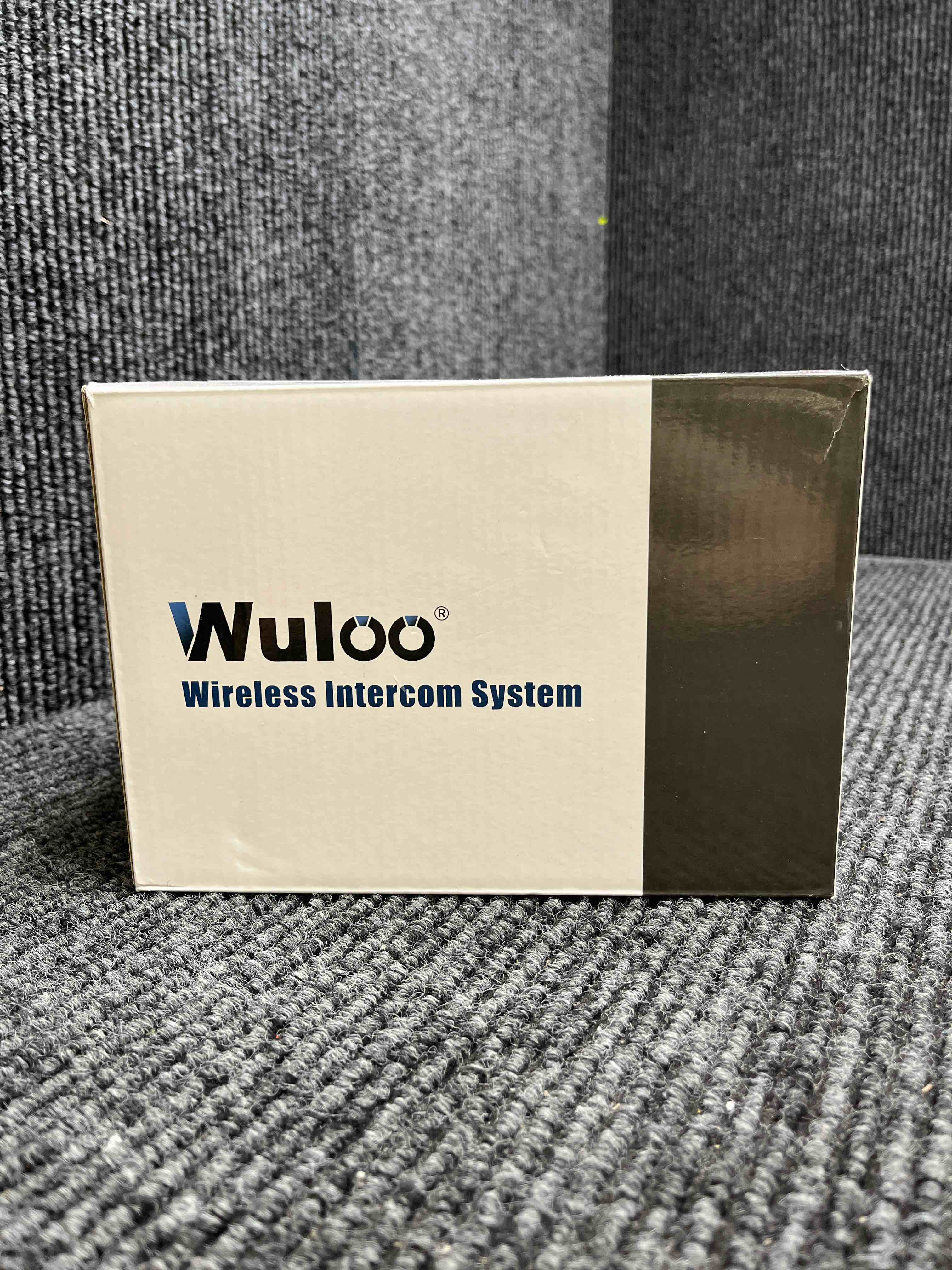 Condition photo showing Good Condition for wuloo intercoms wireless for home 1 mile range 22 channel 100 digital code display screen, wireless intercom system for home house business office, room to room intercom communication(3stations black)