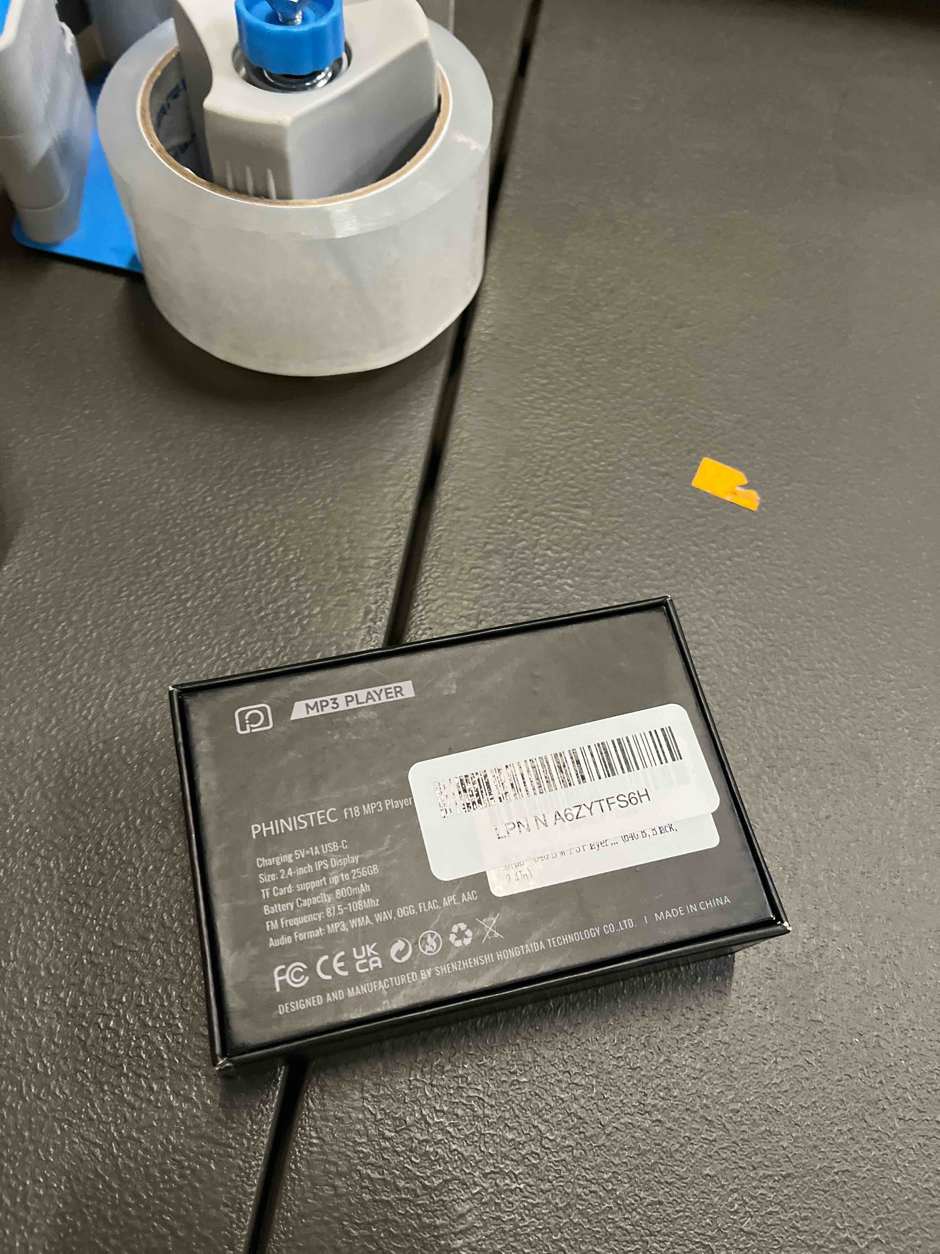 Condition photo showing Good Condition for 64GB Retro MP3 Player with HD Speaker,Dynamic Retro UI,Tape Drive Shape,Portable Bluetooth MP3 Music Player 50 Hours Long Battery Life, 2.4" Touchscreen (64GB, Black, 2.4In) 2.4In 64GB Black