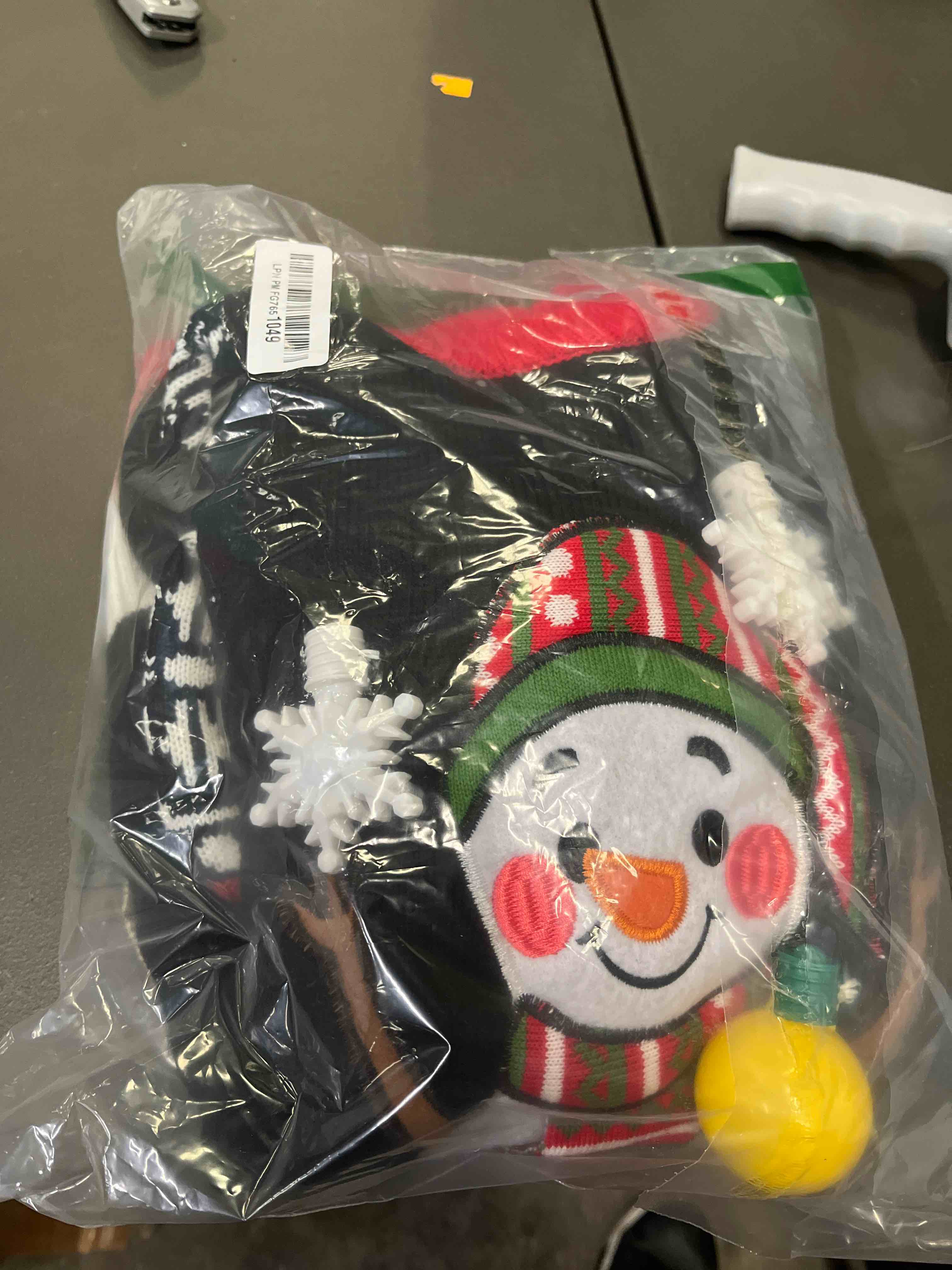 Condition photo showing Good Condition for JOYIN Ugly Christmas Sweater Women Men Couples, LED Light Up Ugly Christmas Sweater Kids 2025 Snowma