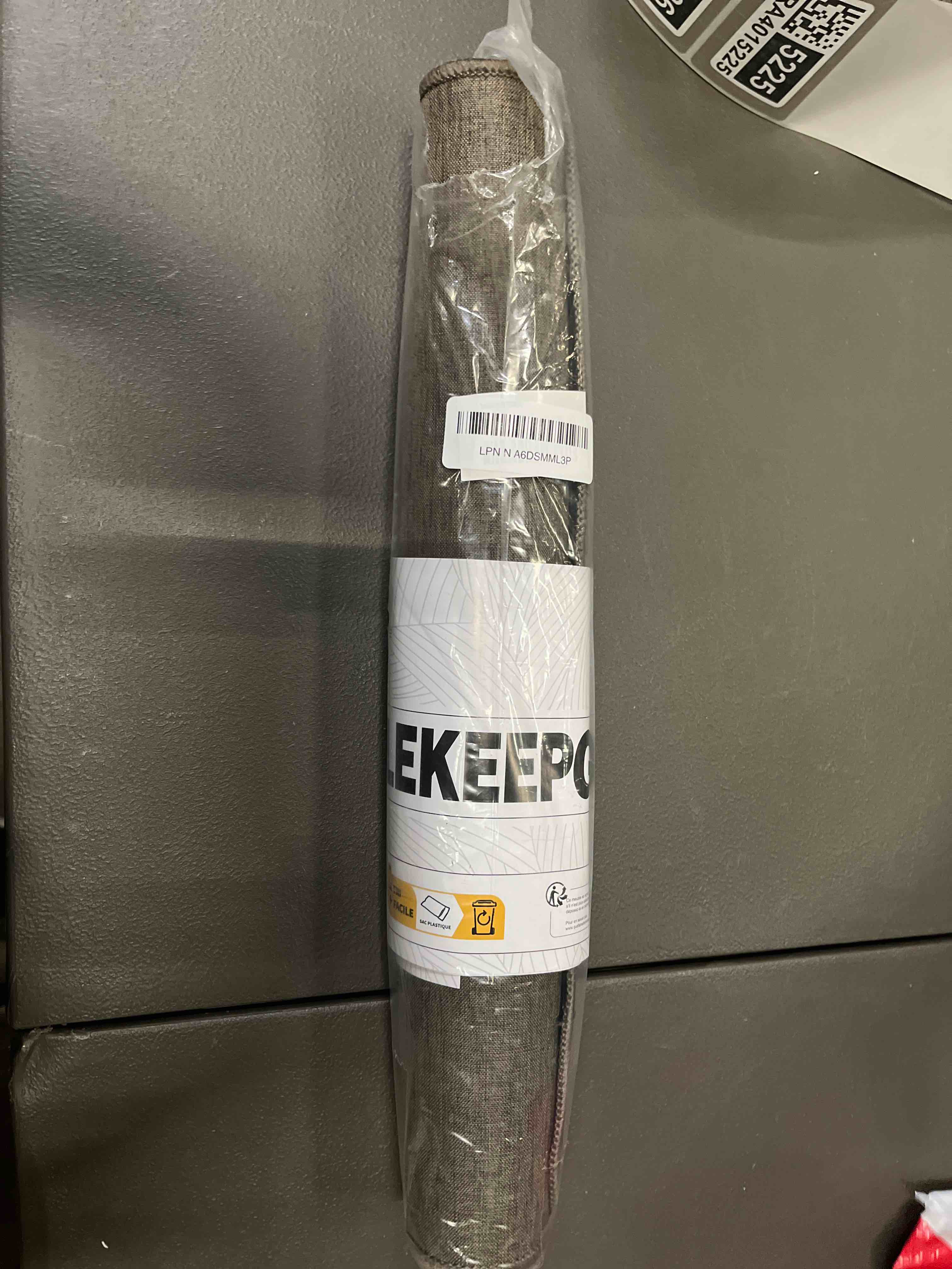 Condition photo showing Good Condition for LEKEEPGO Ultra Thin Indoor Door Mat 17"x29", Low-Profile Door Mat Indoor Entrance, Non Slip Rubber Backing Inside Doormat Washable Welcome Front Entryway Dirt Trapper Entry Mat, Brown Brown Woven Solid Rectangular 17"x29"