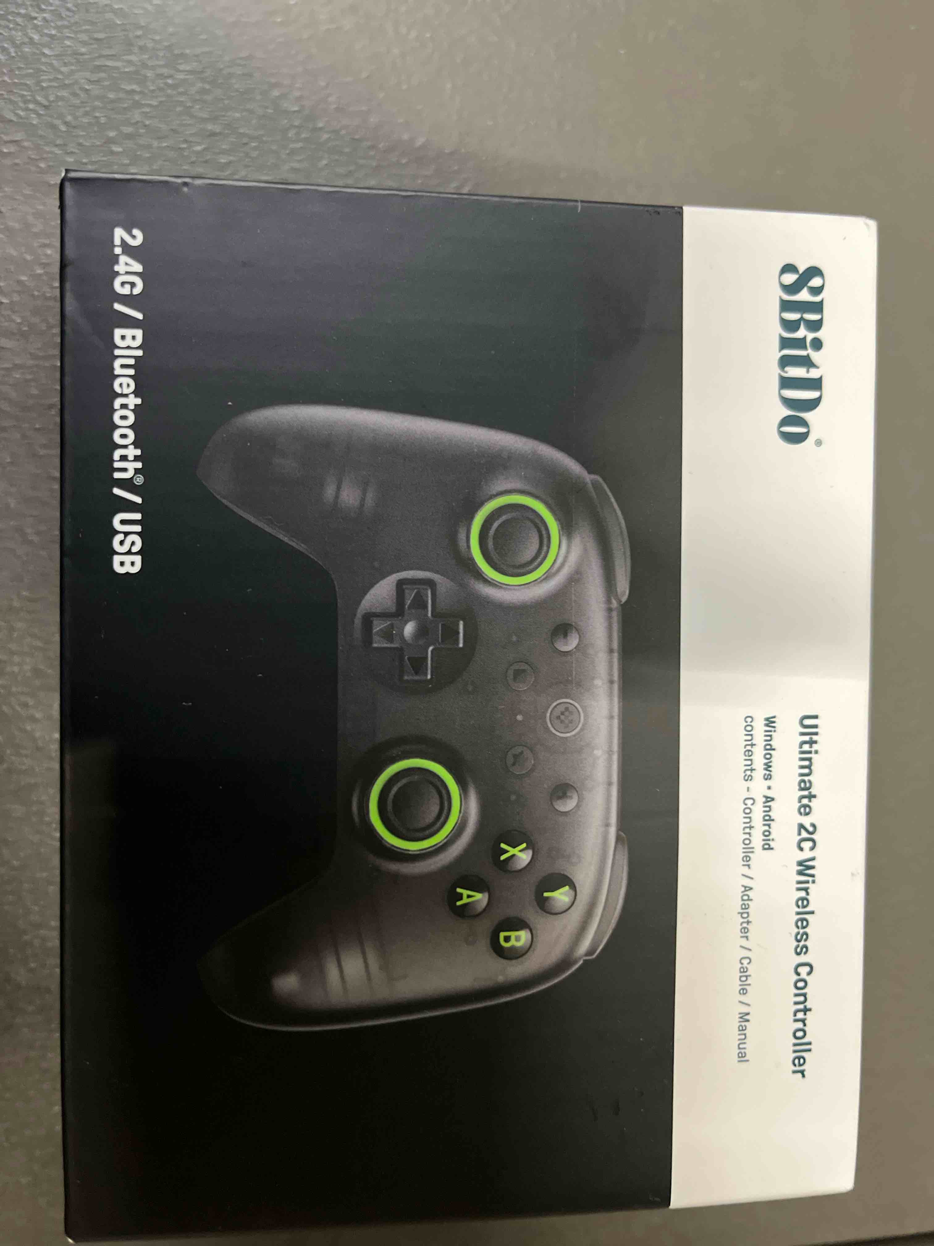 8Bitdo Ultimate 2C Hall Effect Joysticks and Hall Triggers Wireless Controller for Windows PC and An