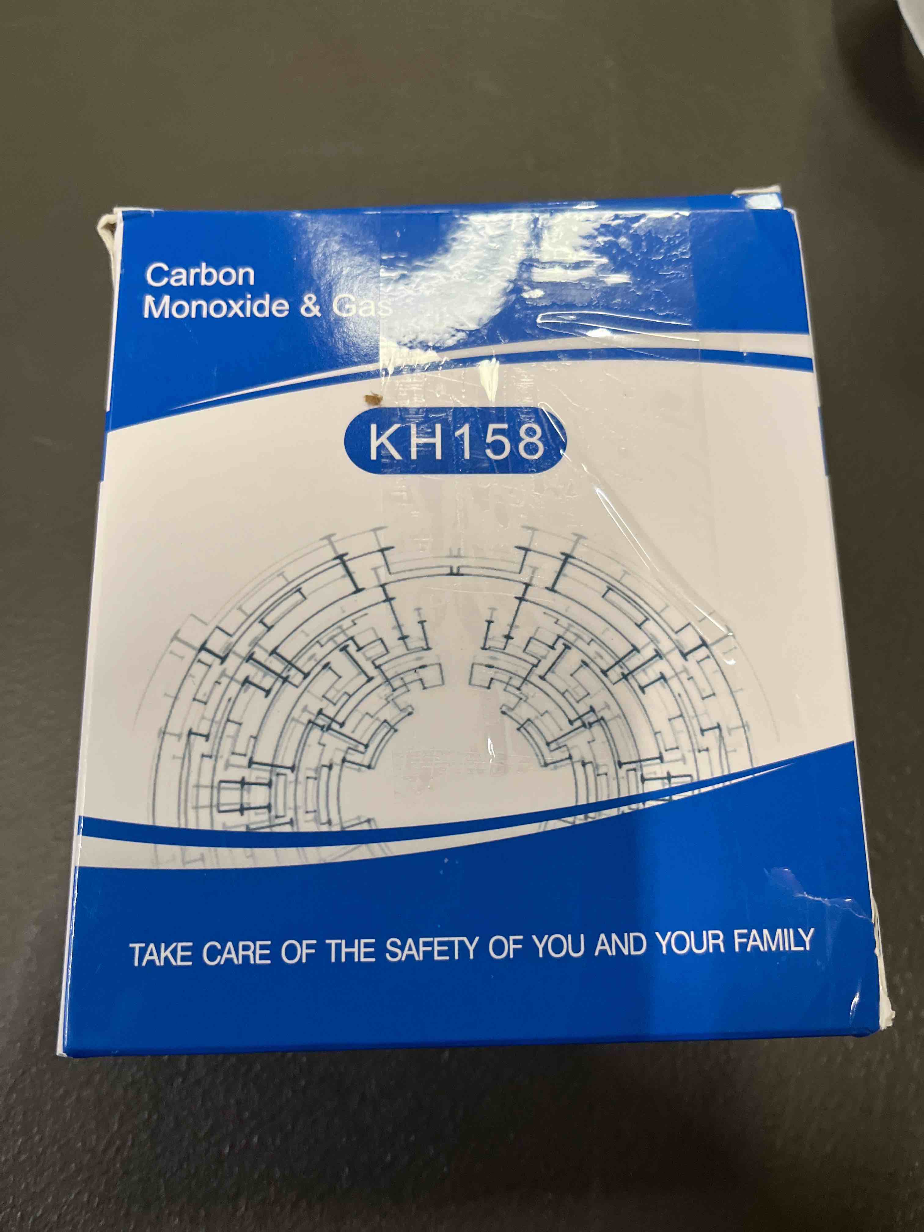 Condition photo showing Good Condition for Carbon Monoxide Detectors and Natural Gas Detector, 4-in-1 Upgraded Carbon Monoxide Detectors Plug in, Gas Leak Detector with Dual Alarms, Temperature & Humidity Sensor for Home, RV, Black, 2 Packs Black 2Pcs