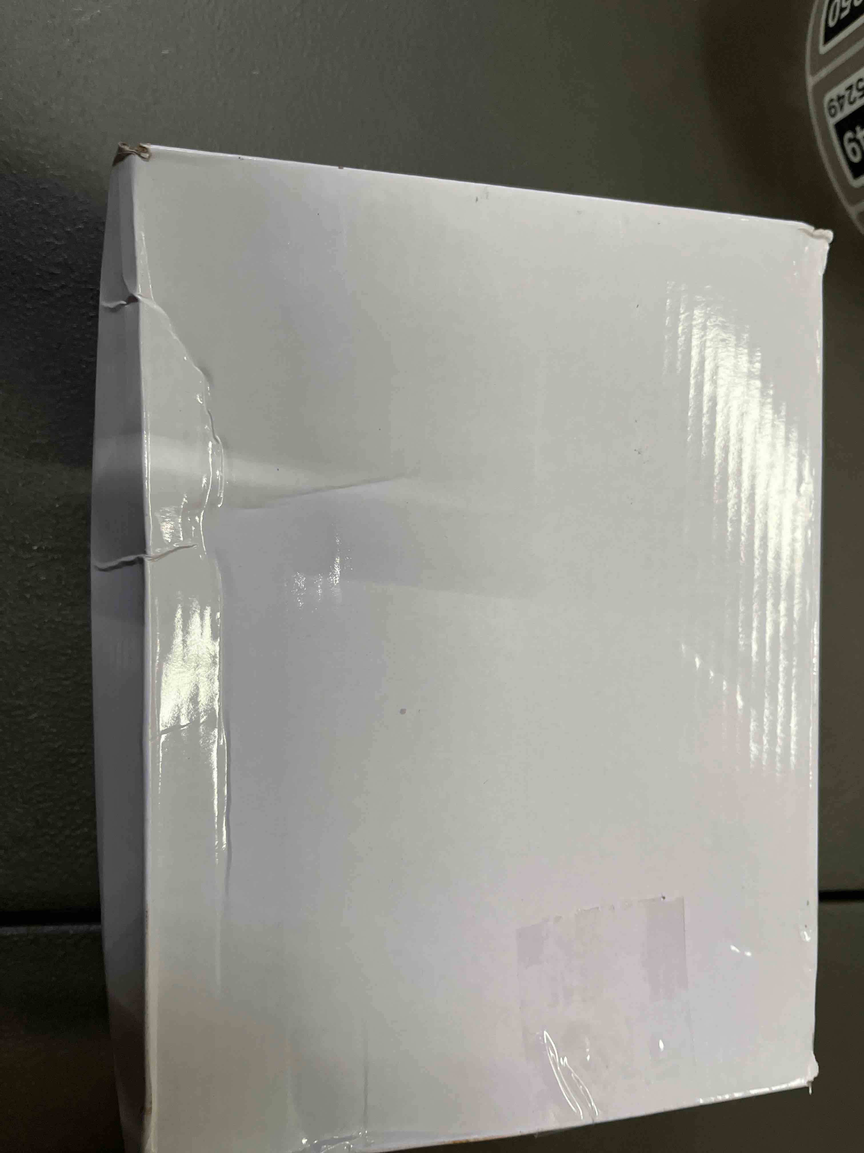 Condition photo showing Good Condition for Cheer Collection Guillotine Style Bagel Slicer with Safety Shield - Sharp Serrated Stainless Steel Blade for Cutting Bagels - Fits Bagels up to 2" Thick and 4.5" Diameter…