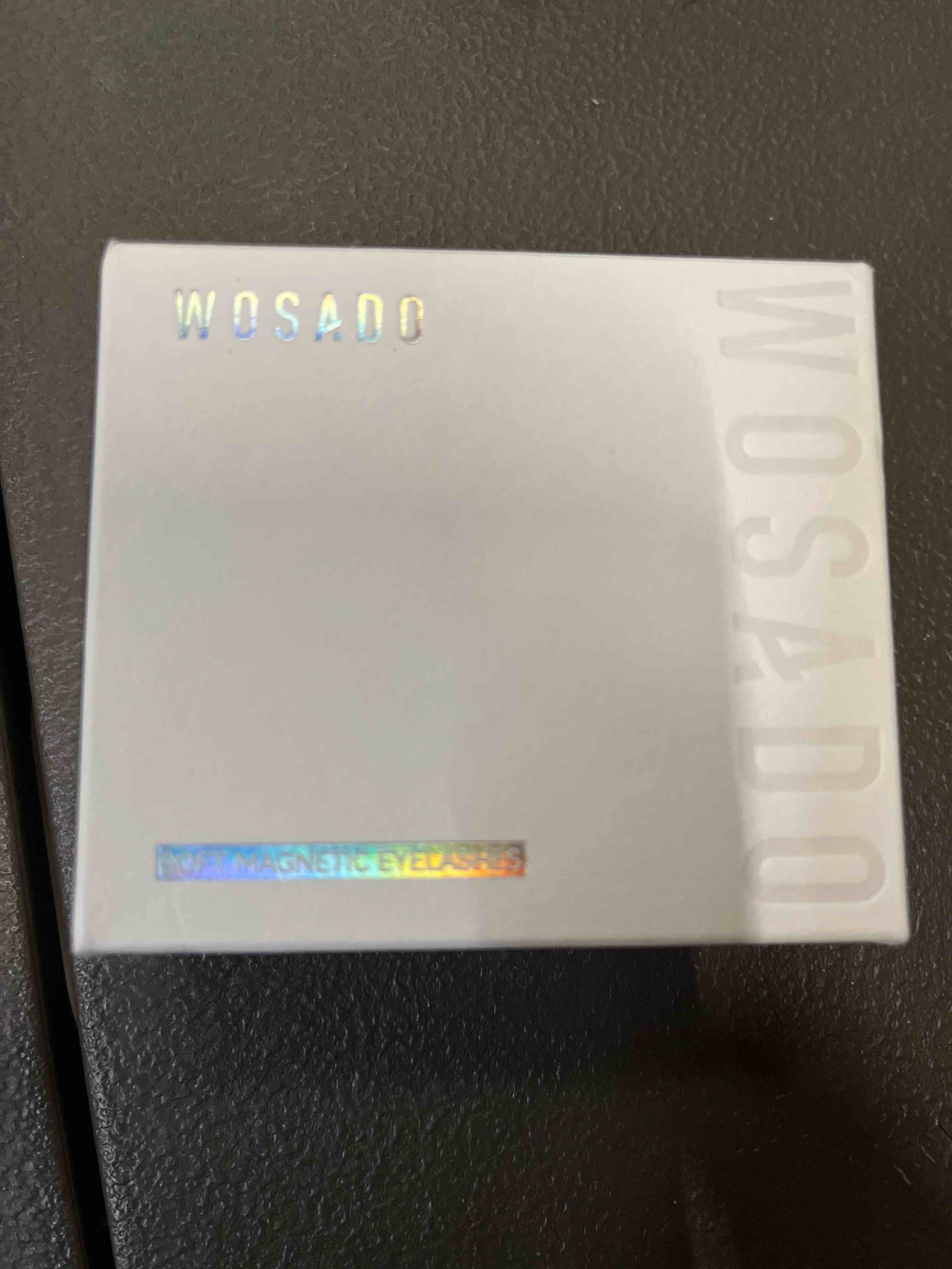 Condition photo showing Good Condition for WOSADO Magnetic Eyelashes with Applicator Kit, [V10 Ultra Black] Reusable Magnetic Lashes without Eyeliner, Glue-free False Lashes, Waterproof, Lightweight, Suit for Natural Makeup