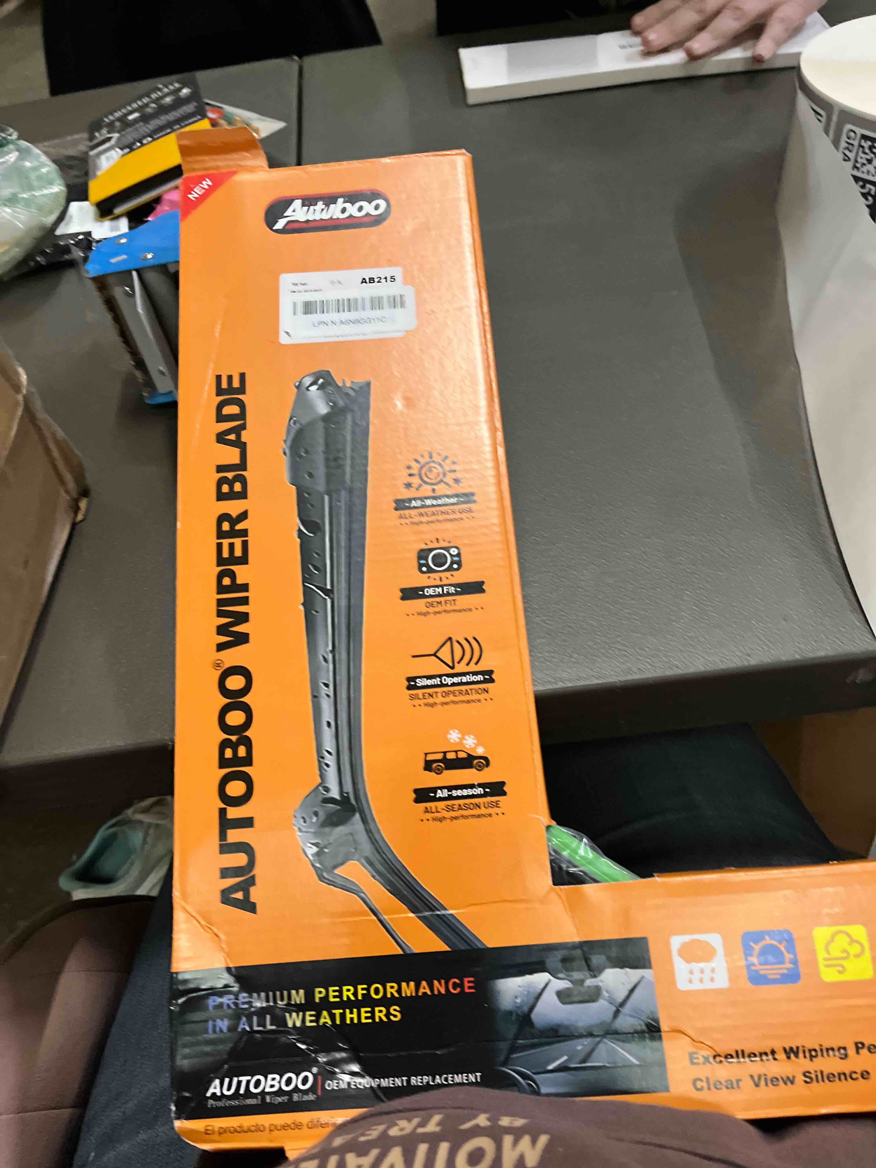 Condition photo showing Good Condition for OEM Windshield Wipers Replacement for VW Volkswagen Jetta CC Passat Wiper Blades 2011 2012 2013 2014 2015 2016 2017 2018 2019-2023 -Original Factory Quality 24 and 19 inch (Set of 2) Top Lock 16mm