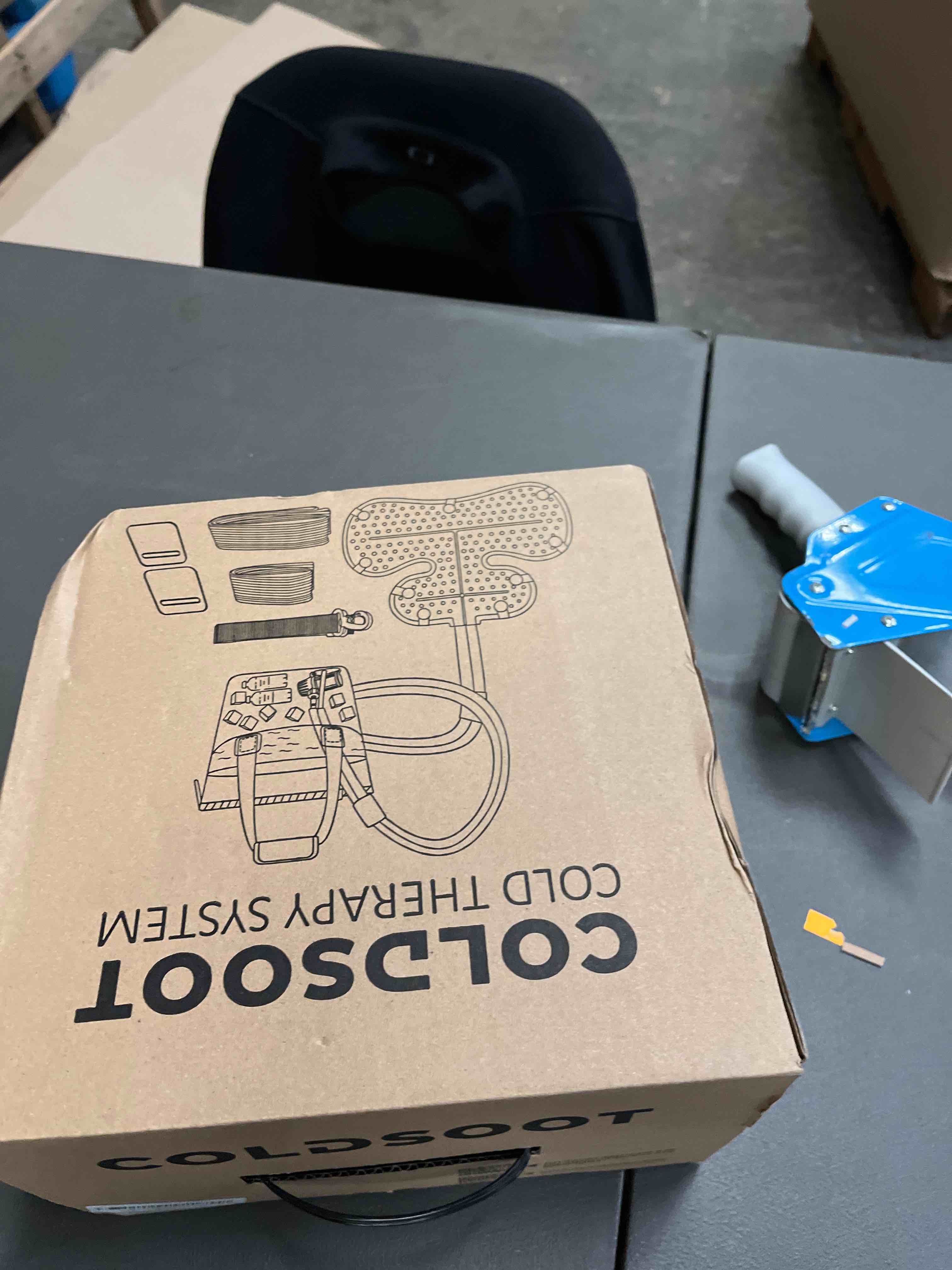 Condition photo showing Good Condition for COLDSOOT Cold Therapy Machine for Shoulder with Programmable Timer, Portable Ice Machine for Shoulder After Surgery, Lightweight Replacement Recovery System, Cryotherapy Pain Relief w/Compression Pad Shoulder Pad+Machine