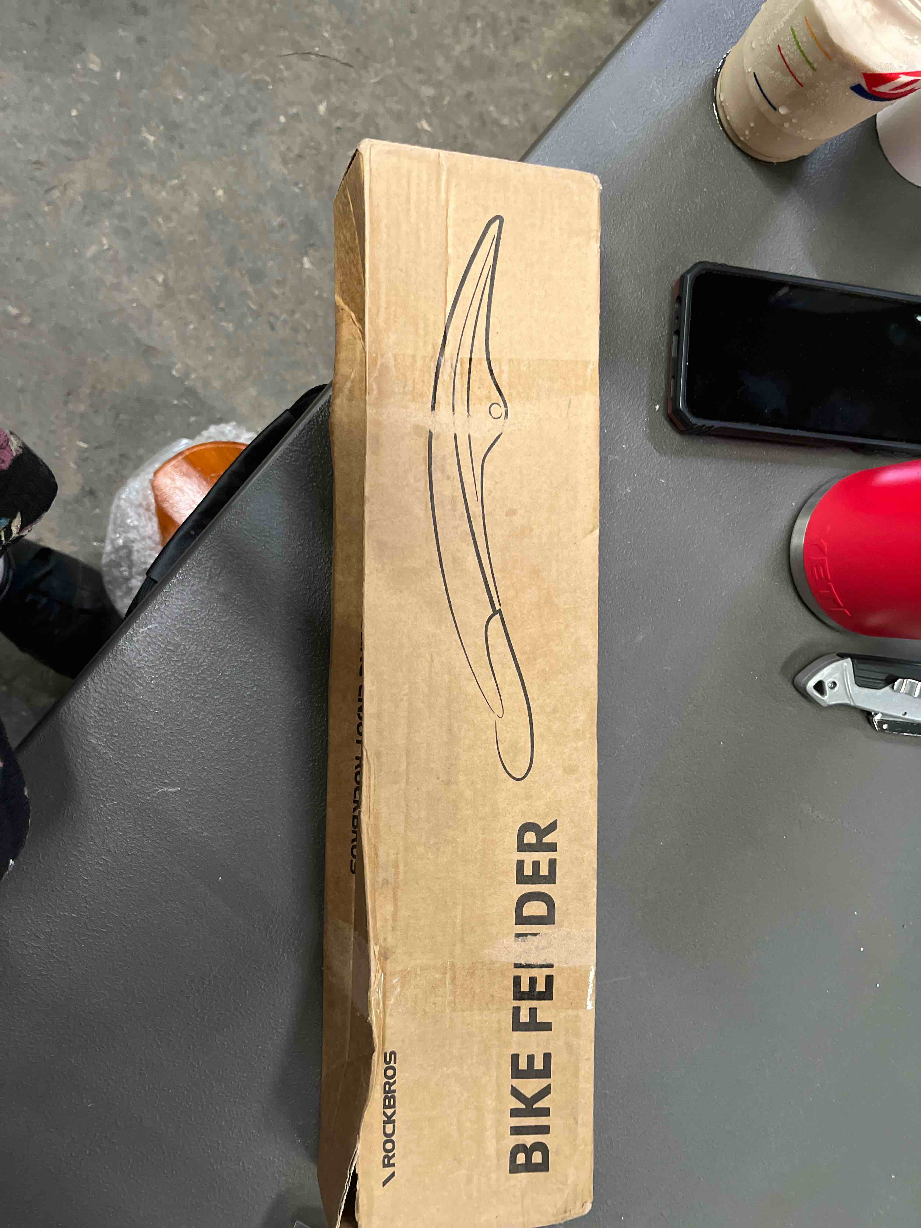 Condition photo showing Good Condition for ROCKBROS Bike Fender Adjustable Bicycle Fenders for 26"/27.5"/29" Mountain Bike Universal Front Rear Mud Guards for MTB