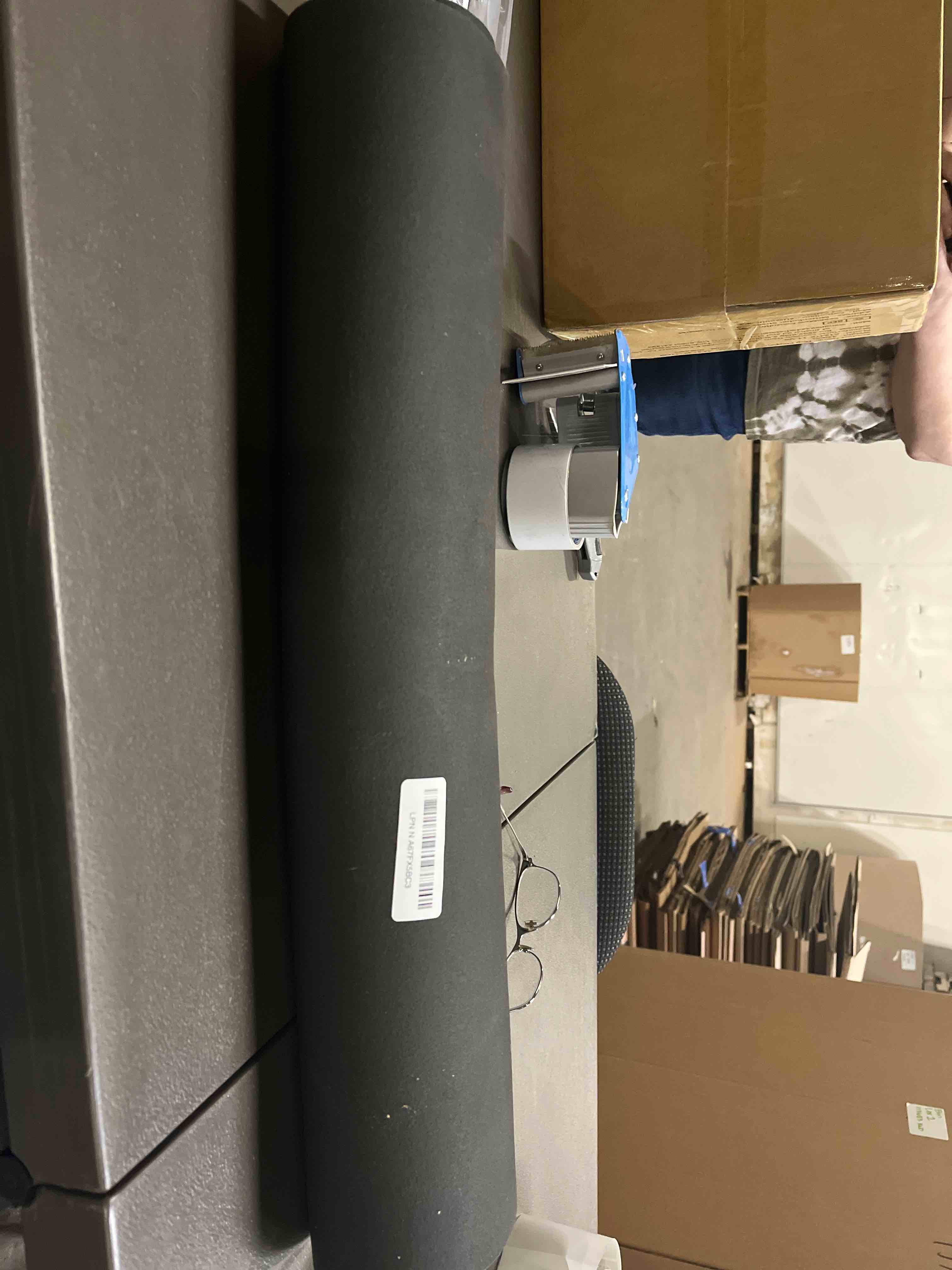 LYGLIGH Ultra Thin Door Mat Indoor Entrance, 1/10 in Thin Door Mats for Inside Entry, Non-Slip Rubbe