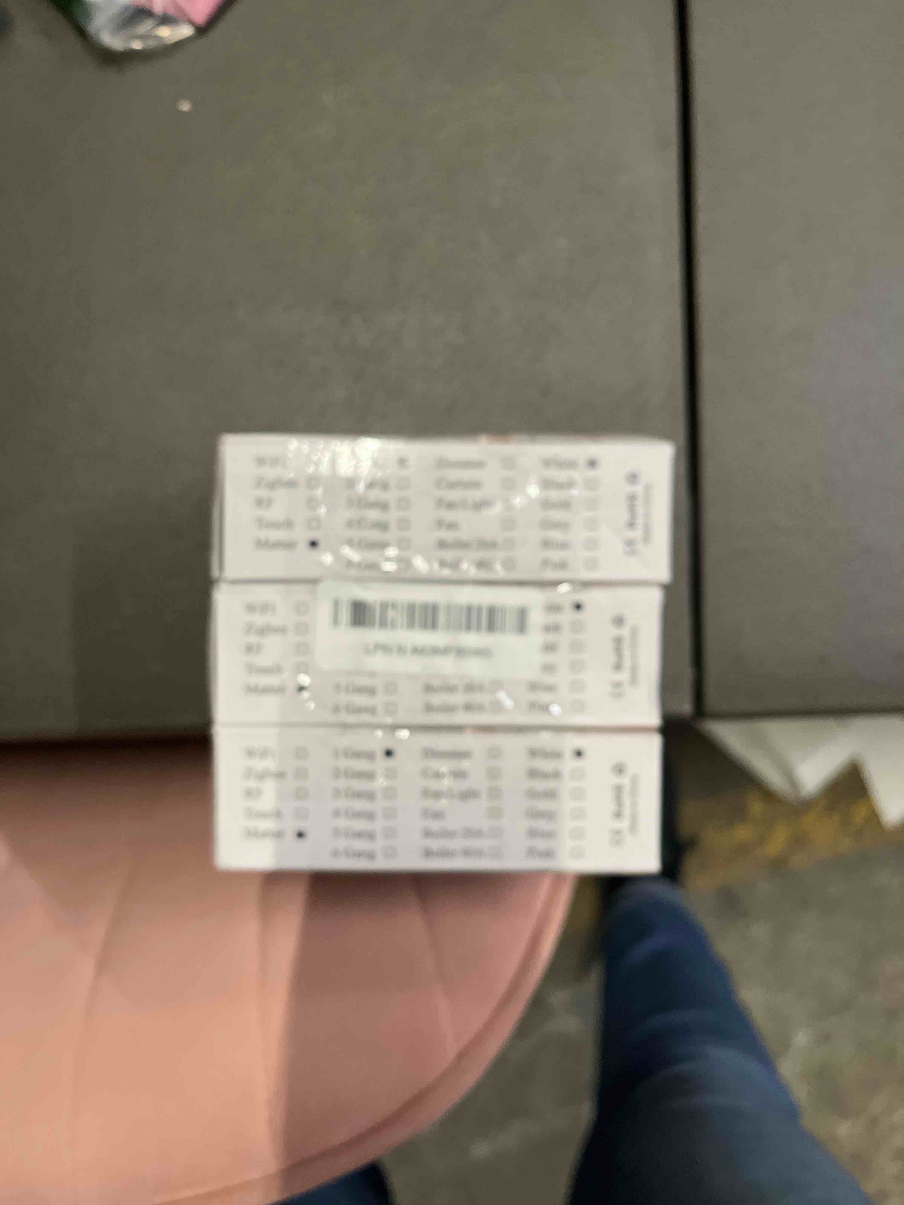 Smart Touch Wall Light Switch with Matter, Tempered-Glass Panel, Neutral Wire Required, Single-Pole,