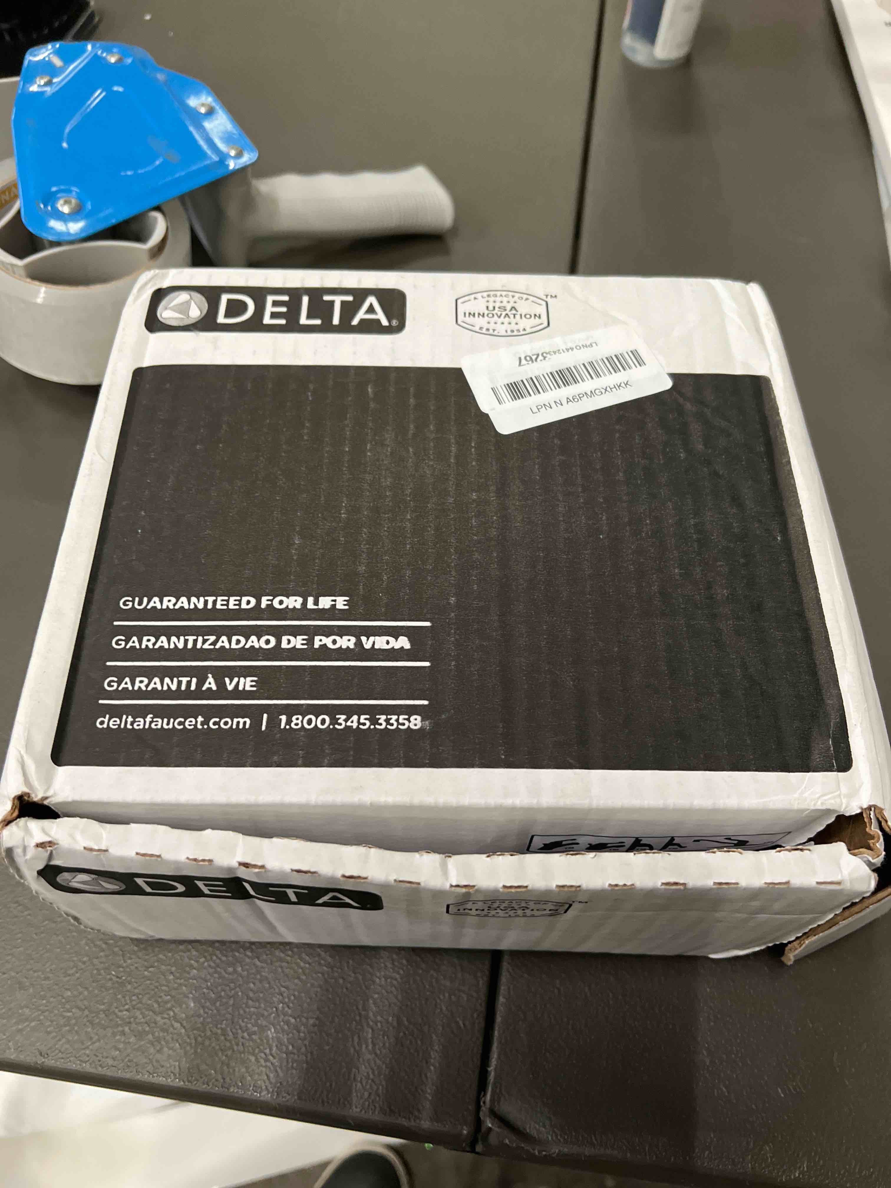 Condition photo showing Good Condition for Delta Faucet Velum 14 Series Single-Function Gold Tub and Shower Faucet Set, Valve Trim Kit, Shower Handle, Delta Shower Trim Kit, Shower Set, Champagne Bronze T14437-CZ (Valve Not Included)