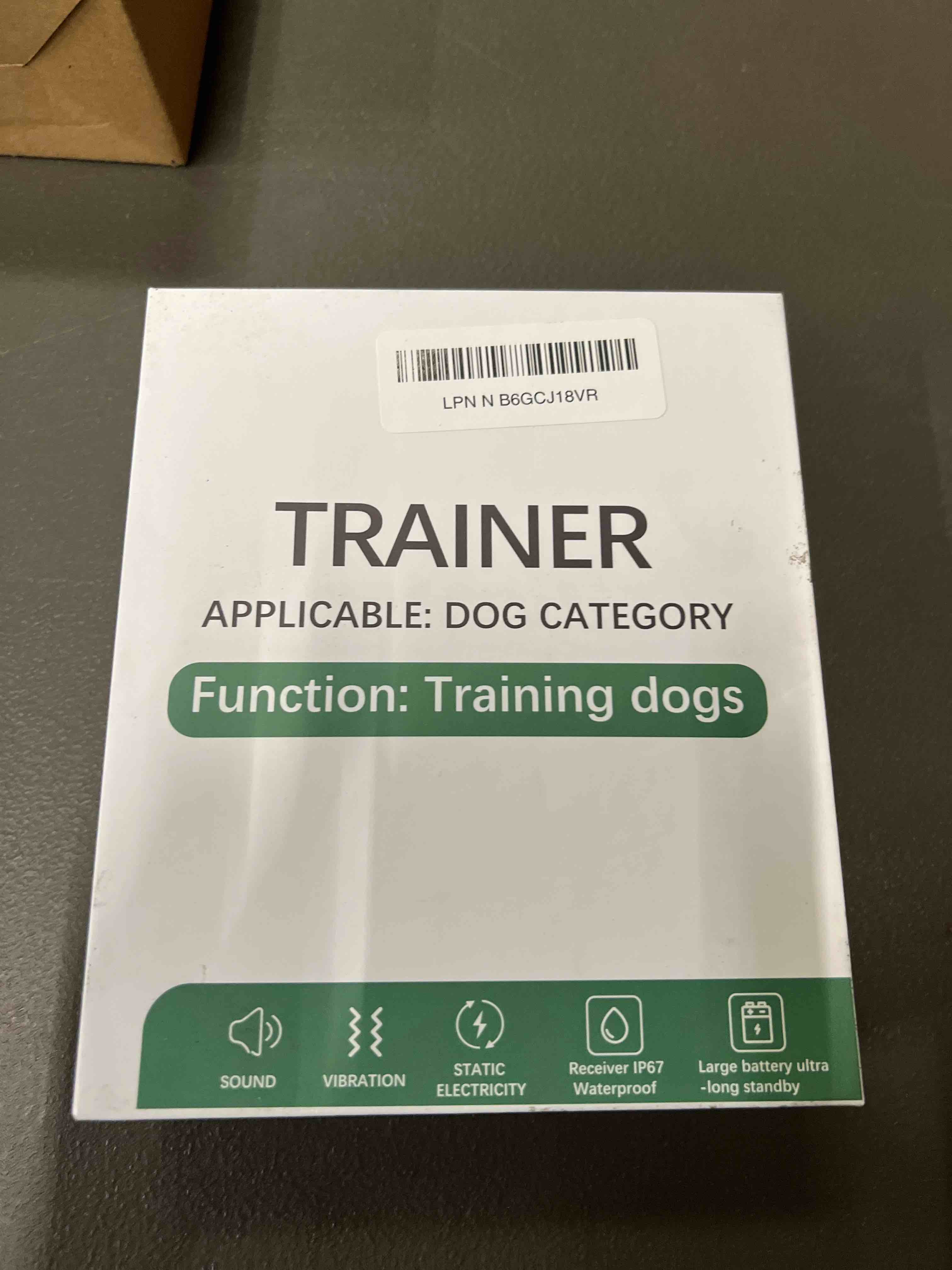 Condition photo showing Good Condition for Ultra Small Shock Collar for Small Dogs, Dog Training Collar with Remote for Small & Medium Dogs 5-30lbs, Waterproof, Rechargeable, 1300ft Range, Collar with Beep, Vibration, Safe Shock Black