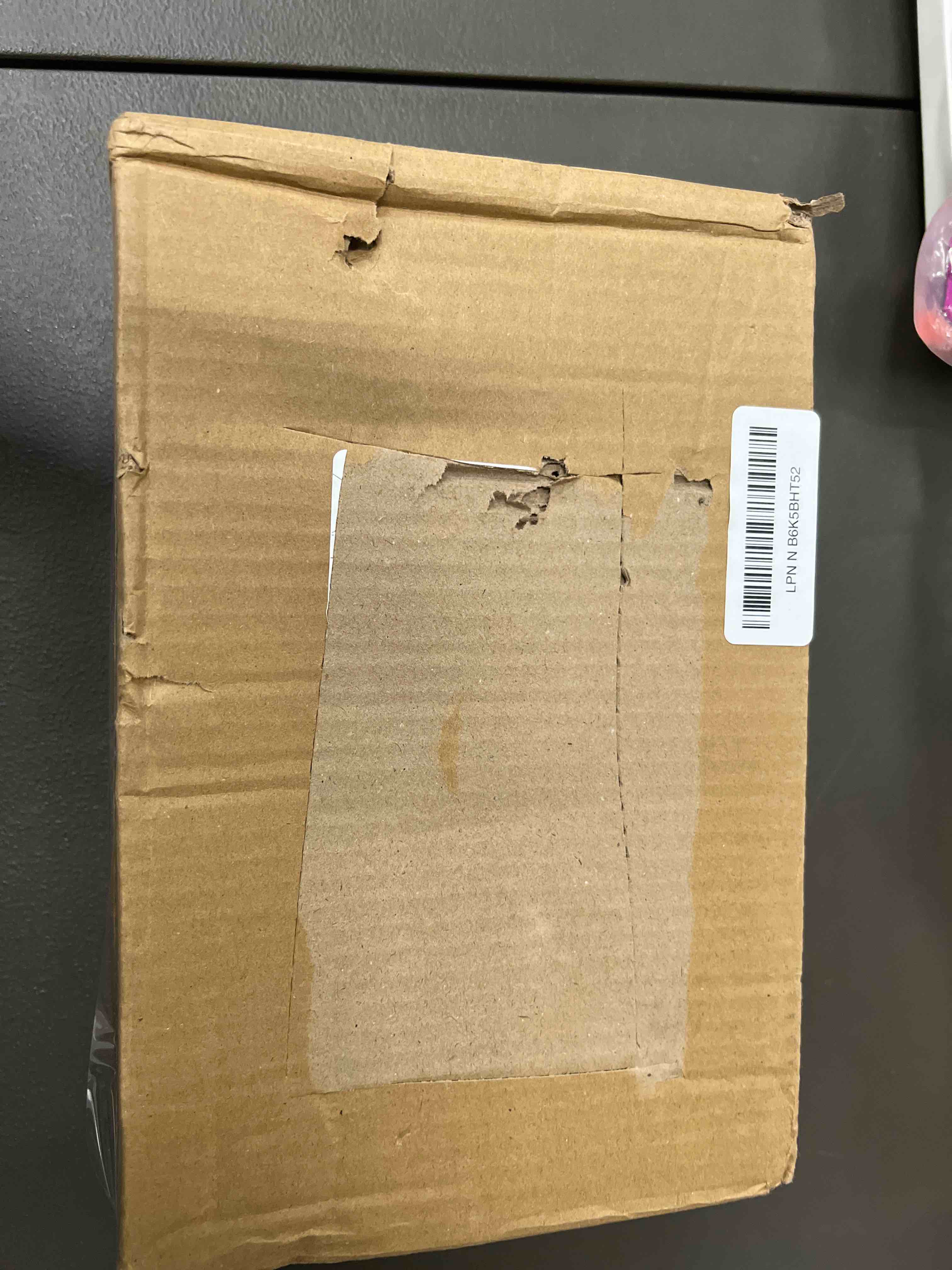 Condition photo showing Good Condition for Dryer Ball Holder for Laundry Room, Dryer Balls Container Wall Mount, Wood Dryer Balls Storage Organizer, Wool Dryer Ball Dispenser Basket (White)