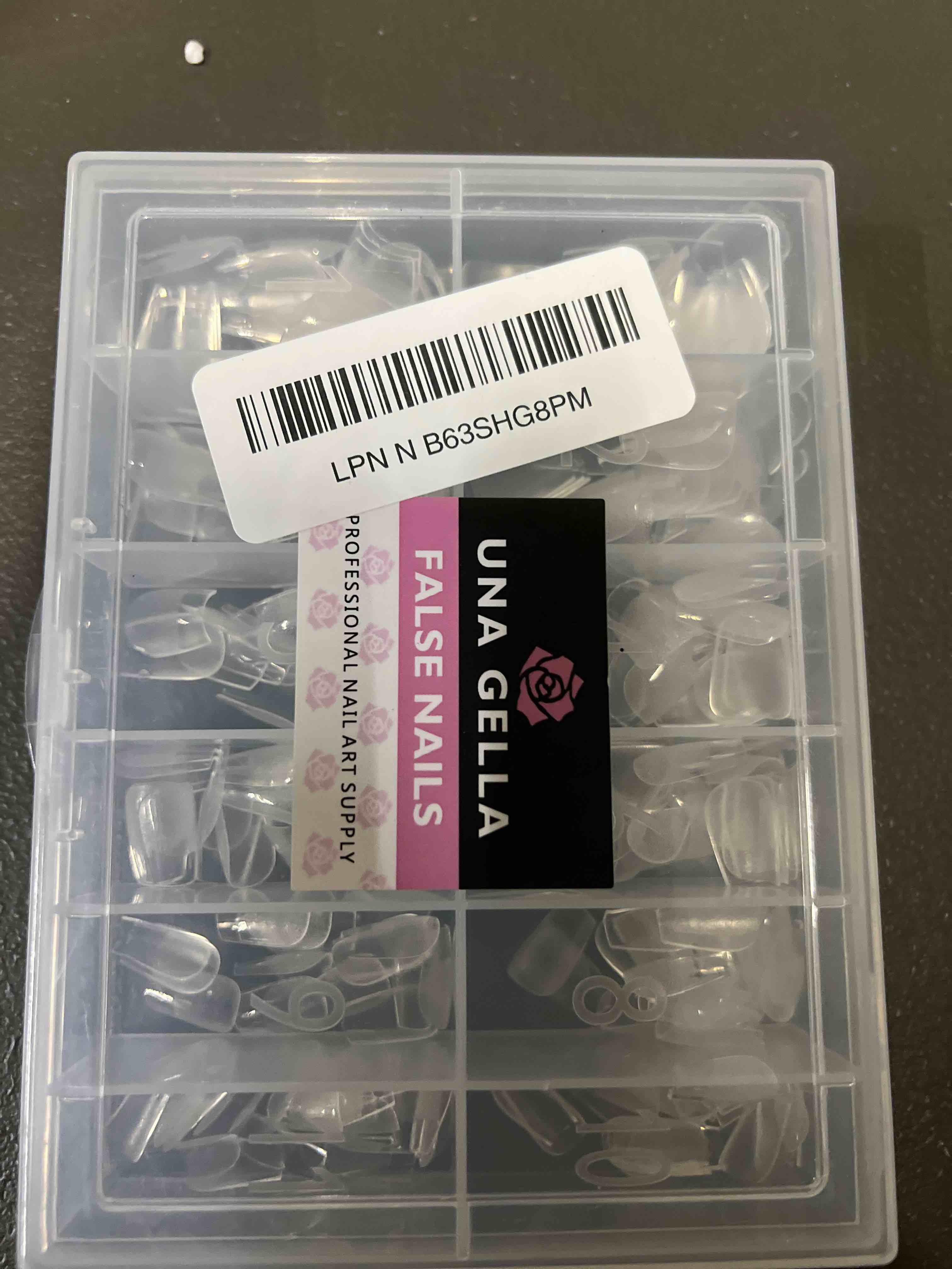 Condition photo showing Good Condition for UNA GELLA Short Almond Round Fake Nails 216pcs Almond Press on Nails Pre-shape Oval Gel Nail Tips for Full Cover Acrylic Short Round Nails For Nails tips Extension 12 Sizes Short Almond Round Nail Tips 216pcs