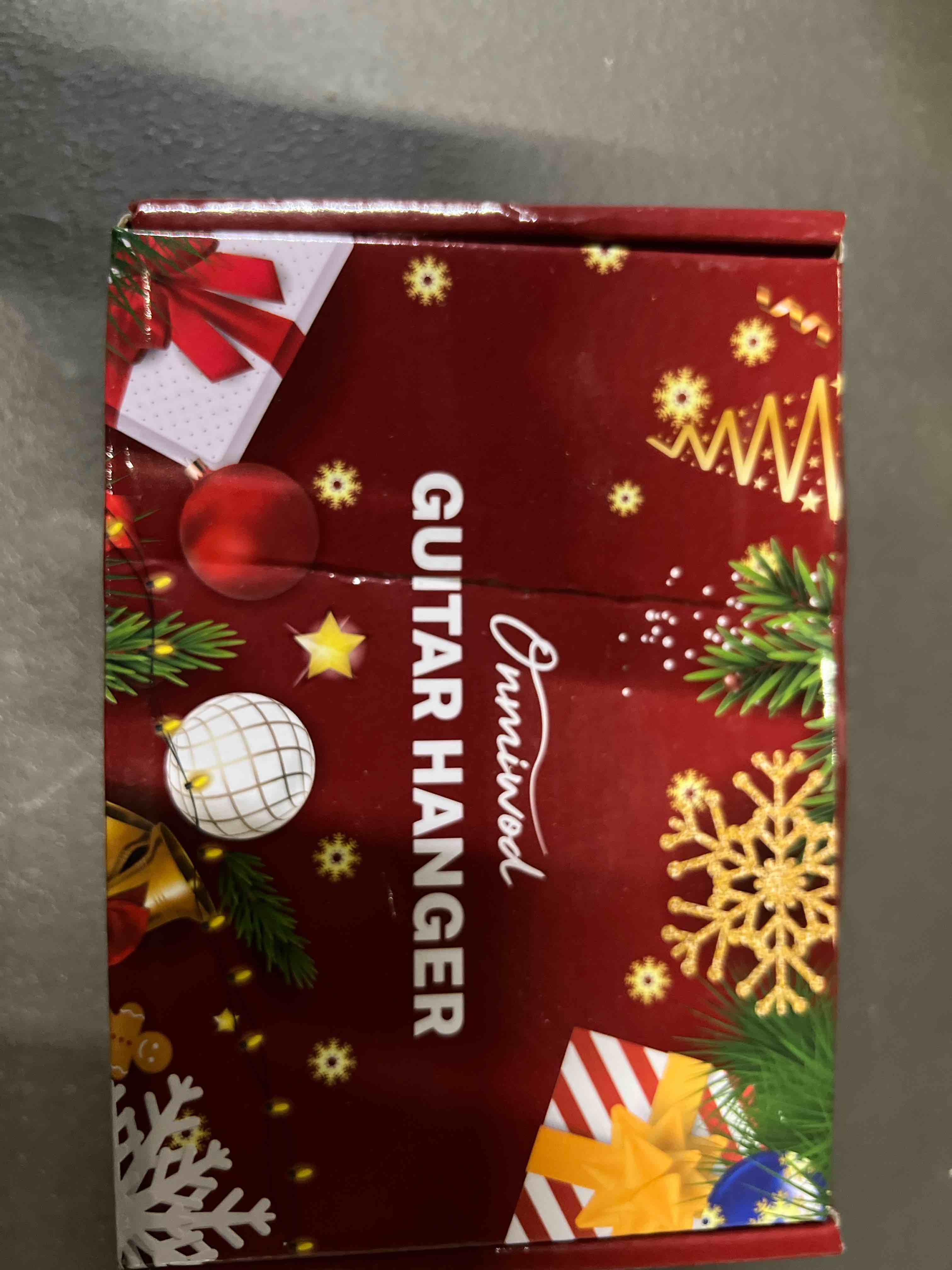 Condition photo showing Good Condition for Guitar Wall Mount 2 Pack, Black Walnut Wood Guitar Hanger, U-Shaped Guitar Wall Hanger Mount, Guitar Holder Hook Stand Wall for Acoustic, Electric Guitar, Banjo, Bass, for Guitar Player Men Boy