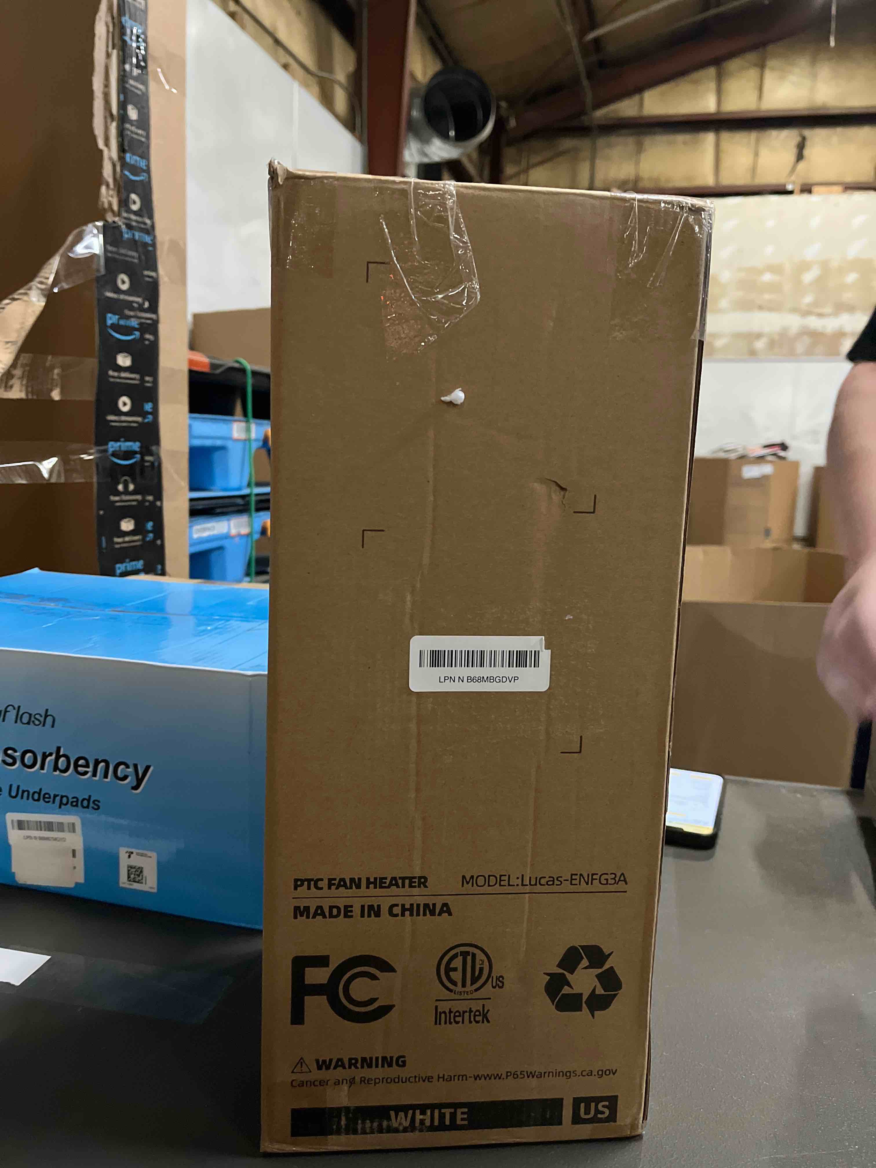 Condition photo showing Good Condition for 3rd-Gen AEOCKY Space Heater with AI Thermostat, 1500W PTC Electric Heaters for Indoor Use With Remote, 70° Oscillation, Utmost Silence, Safe Portable for Office, Bedroom, Room, Home (White)