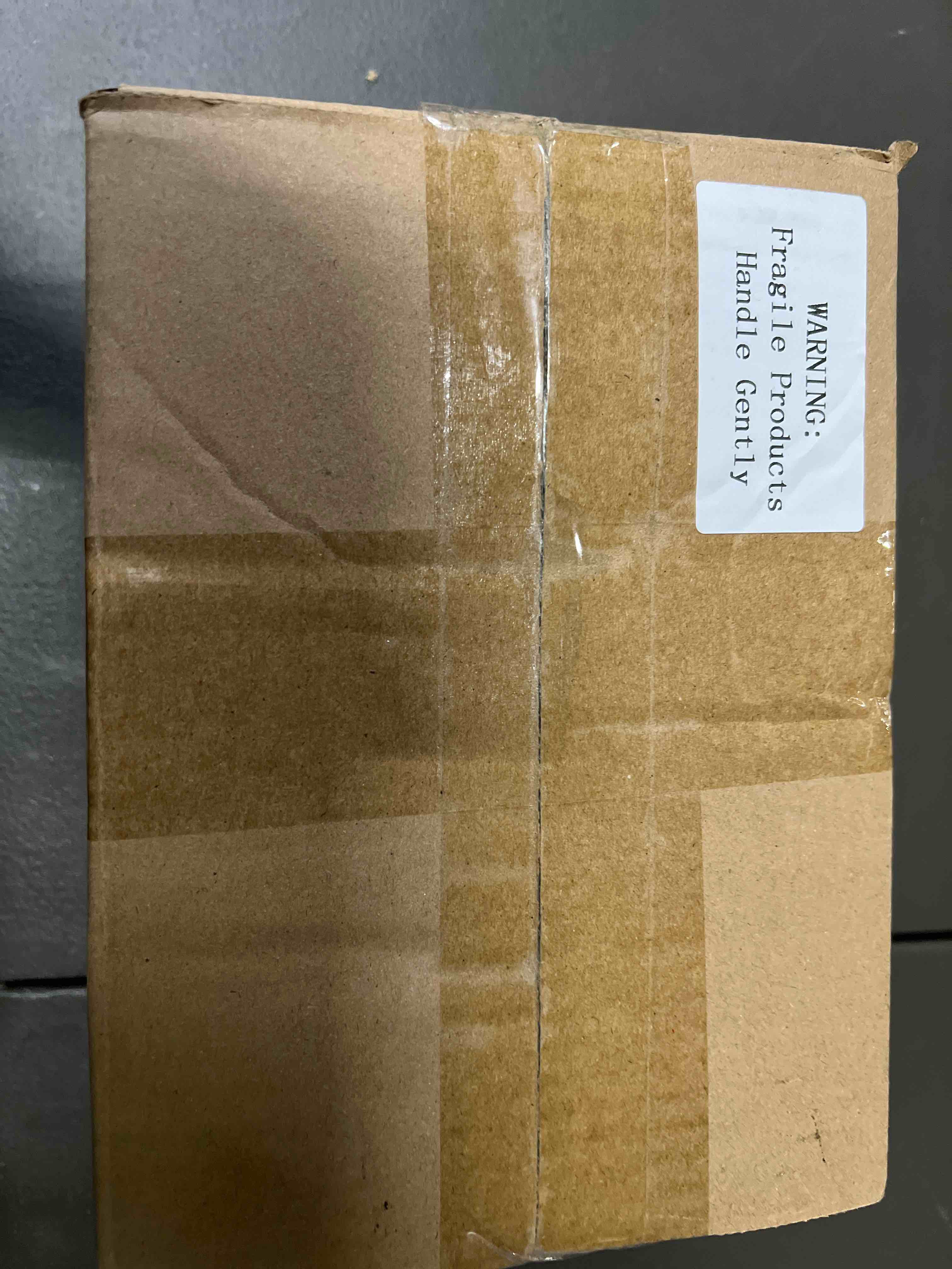 Condition photo showing Good Condition for 1 Set Oval Glass Lamp Shade 7.5" High x 4.7" Diameter Glass Pendant Lampshade Compatible with E26 Light Fixtures Lampshade Replacement for Kitchen Island Ceiling Pendant(Black Seeds) 1 Black Seeds