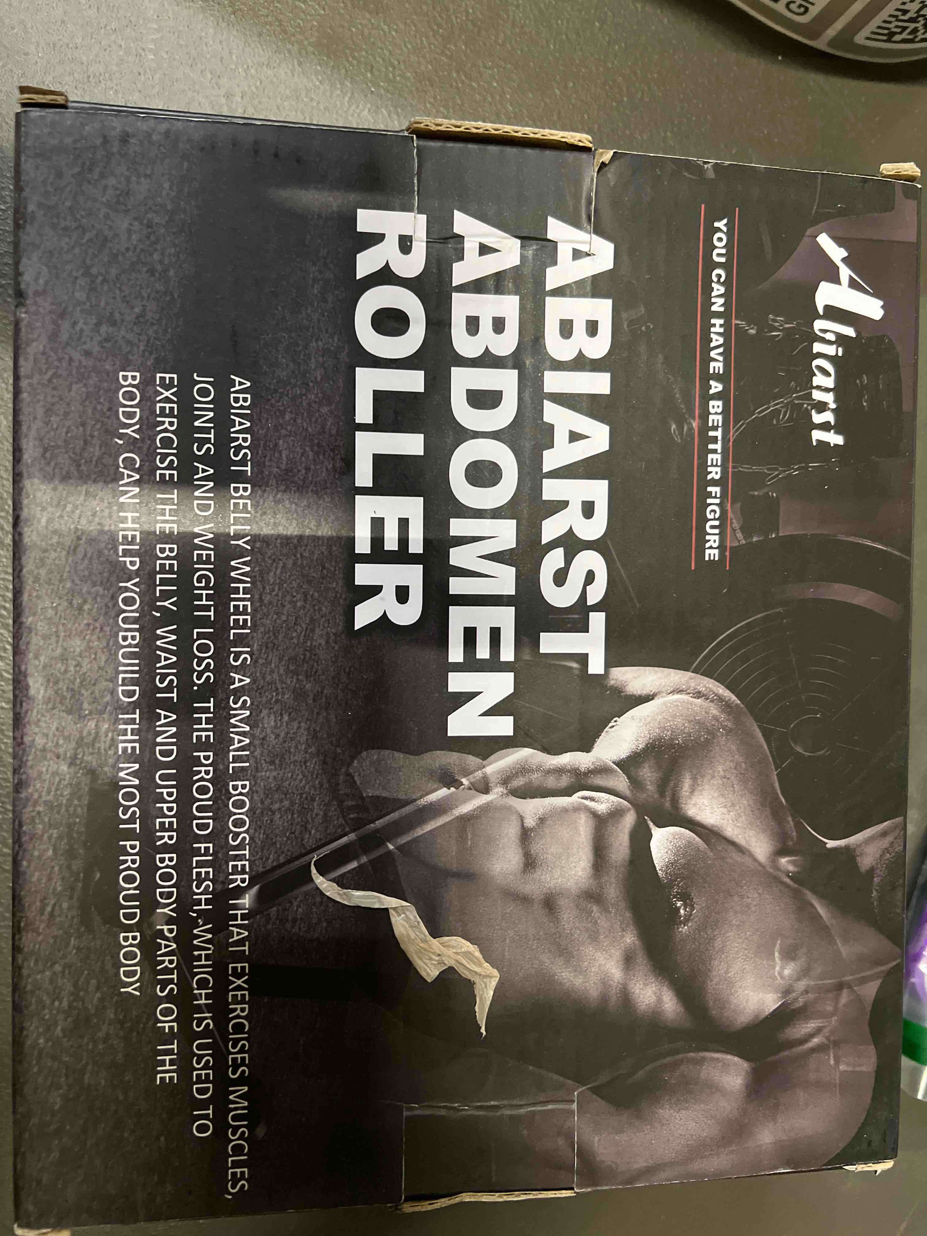 Condition photo showing Good Condition for Ab Roller Wheel, Abs Workout Equipment for Abdominal & Core Strength Training, Home Gym Exercise Wheels for Men Women, with Knee Pad Accessories