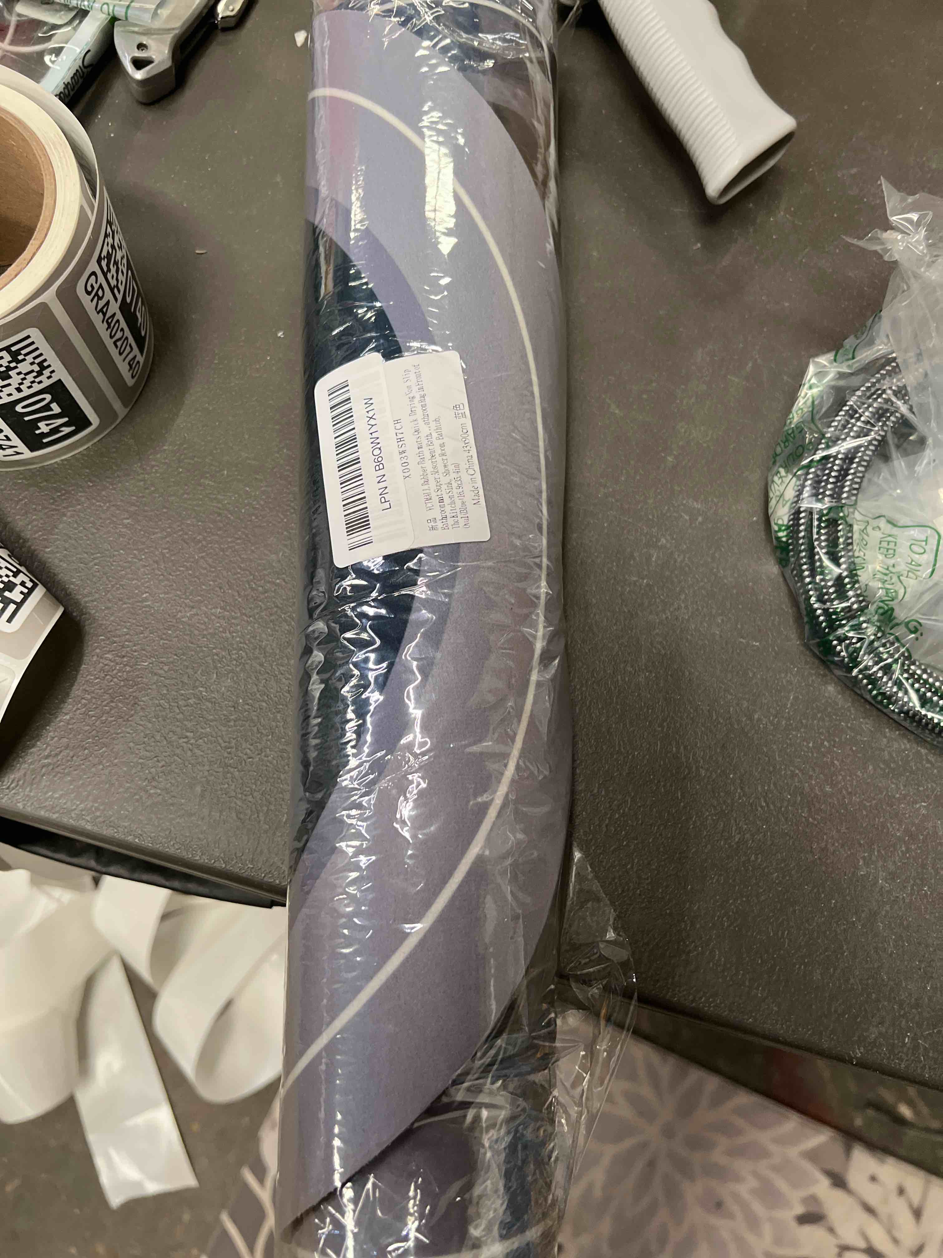 YCTMALL Rubber Bath mats Quick-Drying Non-Slip Bathroom mat Super Absorbent Bath mat Instant Dry Bat